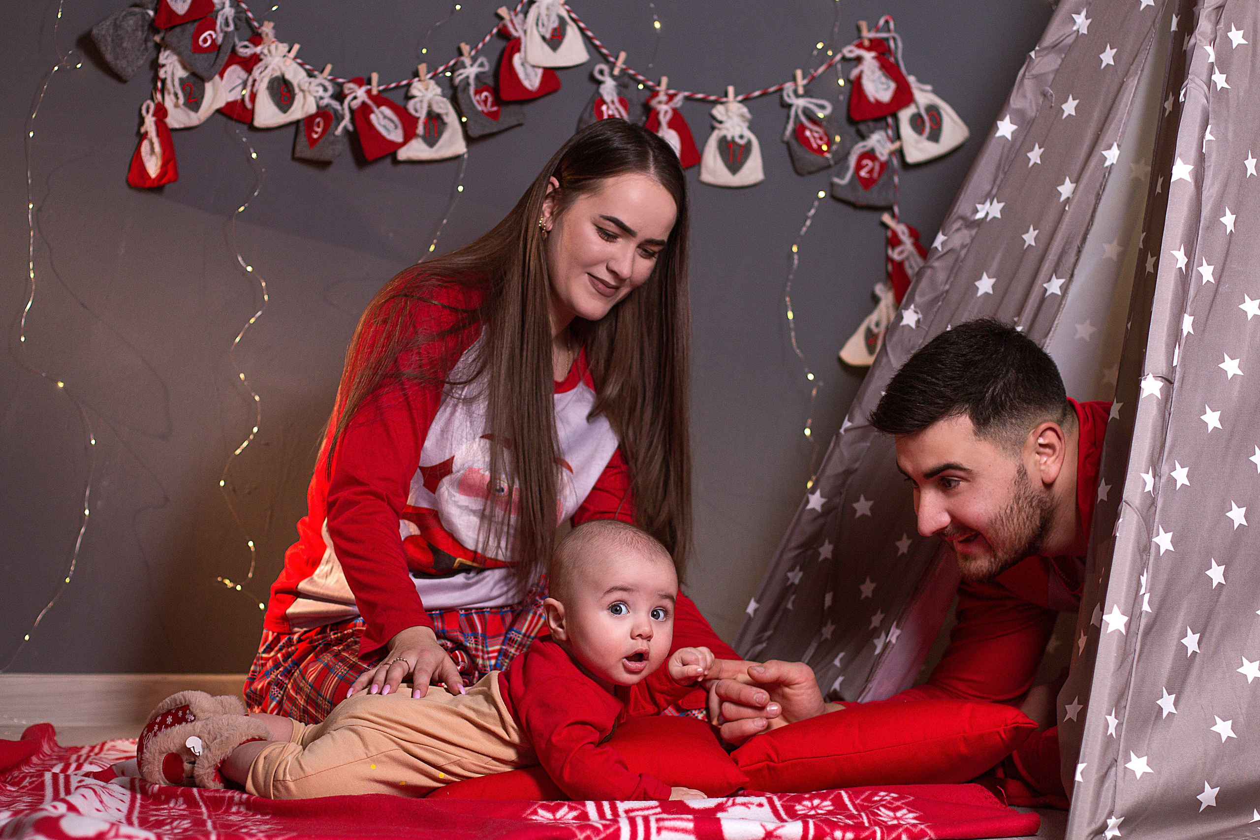 Новый год в студии. Детский и семейный фотограф в г. Бельцы