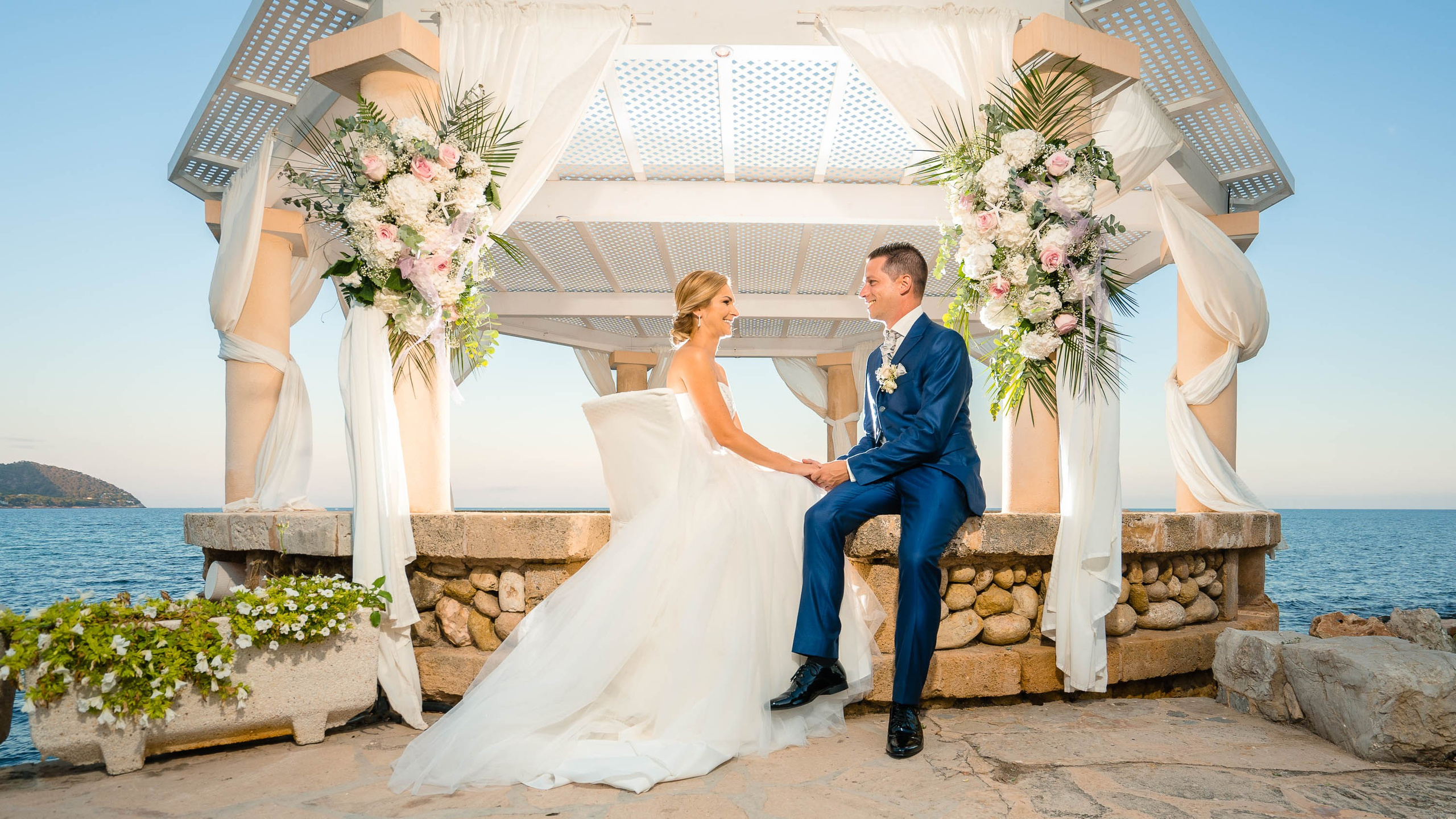 A Stunning Destination Wedding at Port Verd in Mallorca. Mallorca Wedding, Corporate & Social Photographer