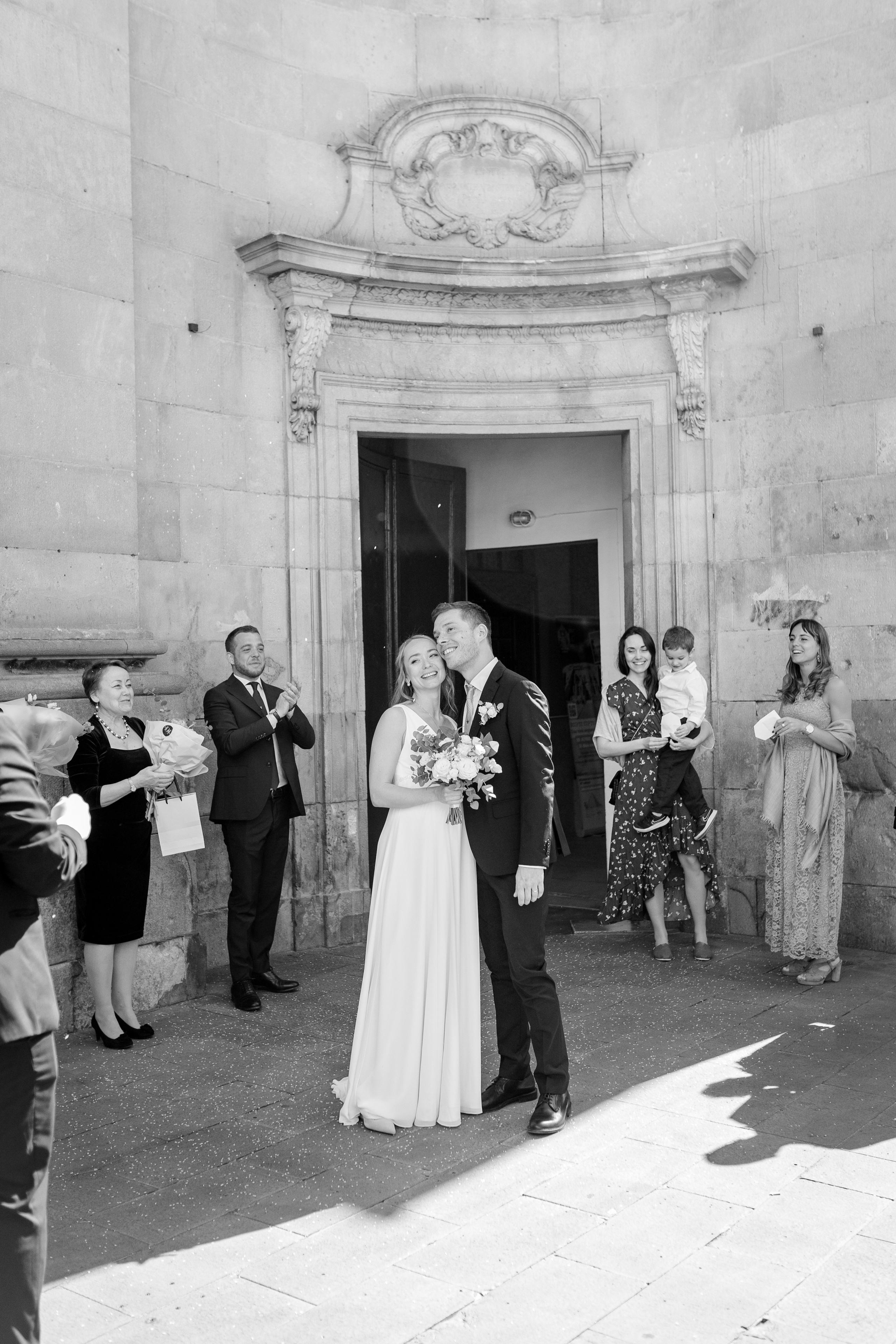 Katy & Tomm, City Wedding. Wedding Photographer in Barcelona Lana Alekhina