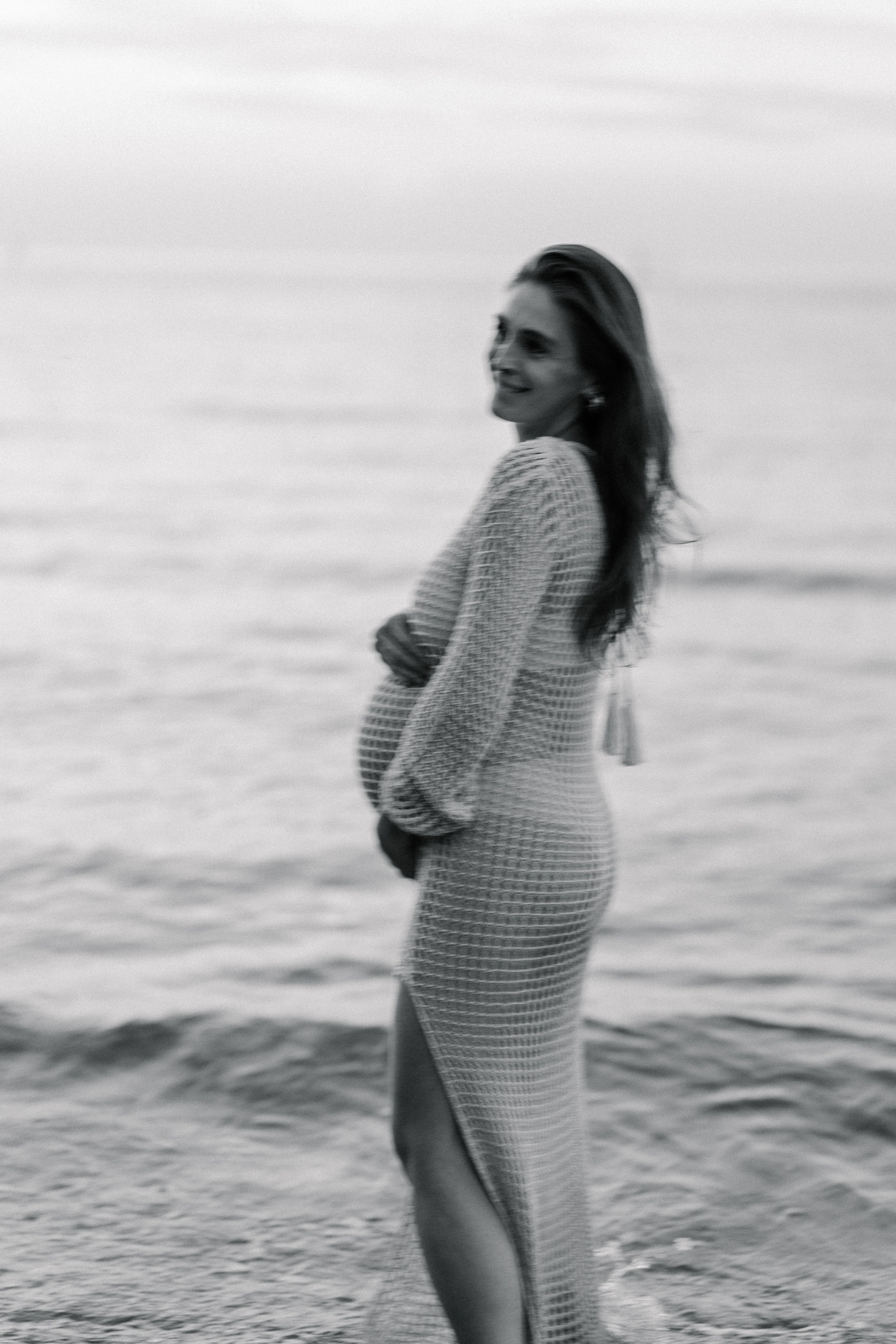 In dolce attesa. Fotografa Rimini