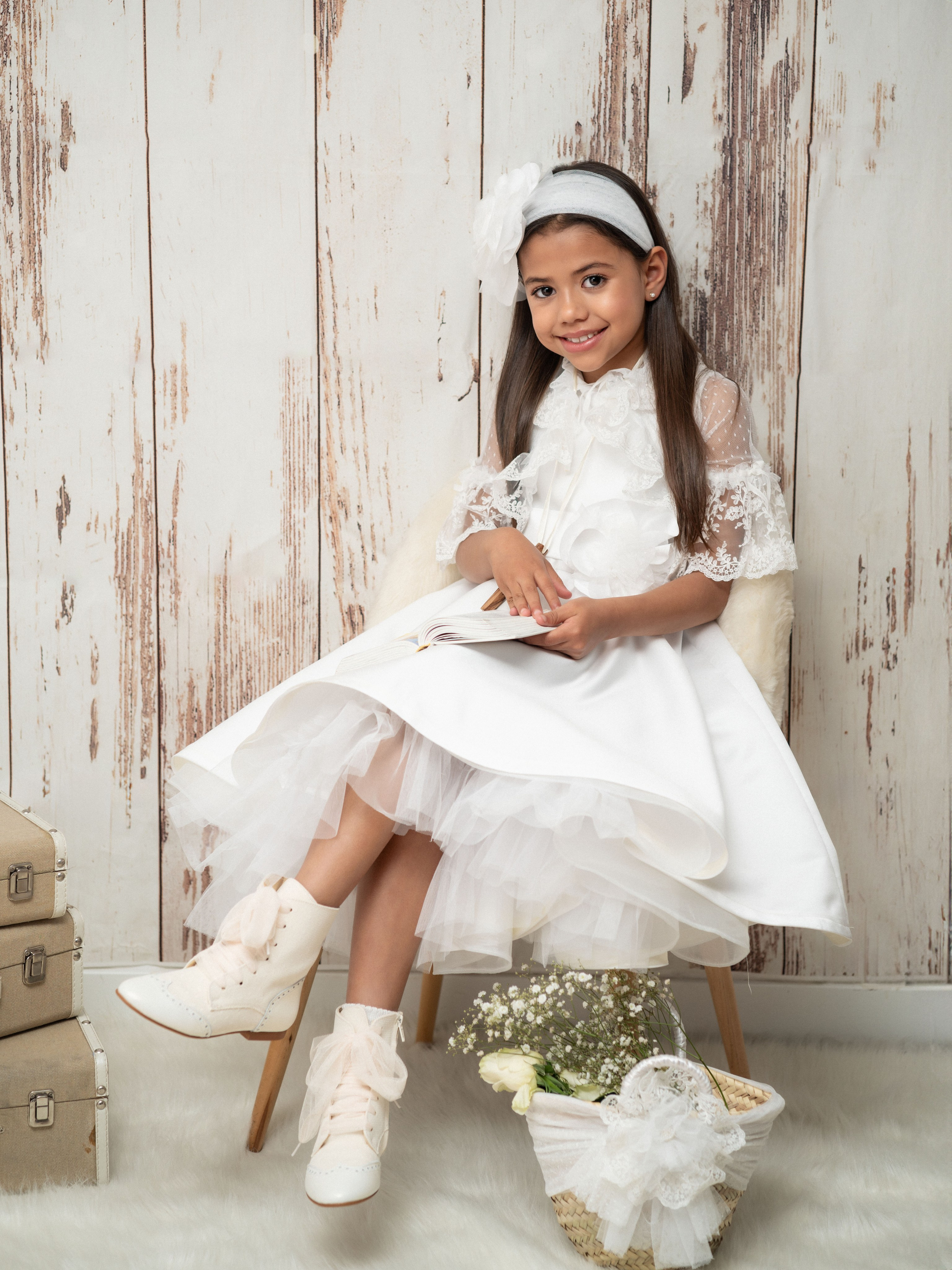 Primera Comunión. Женские портреты в Мадриде — естественная красота и свет | Anna Maruleva