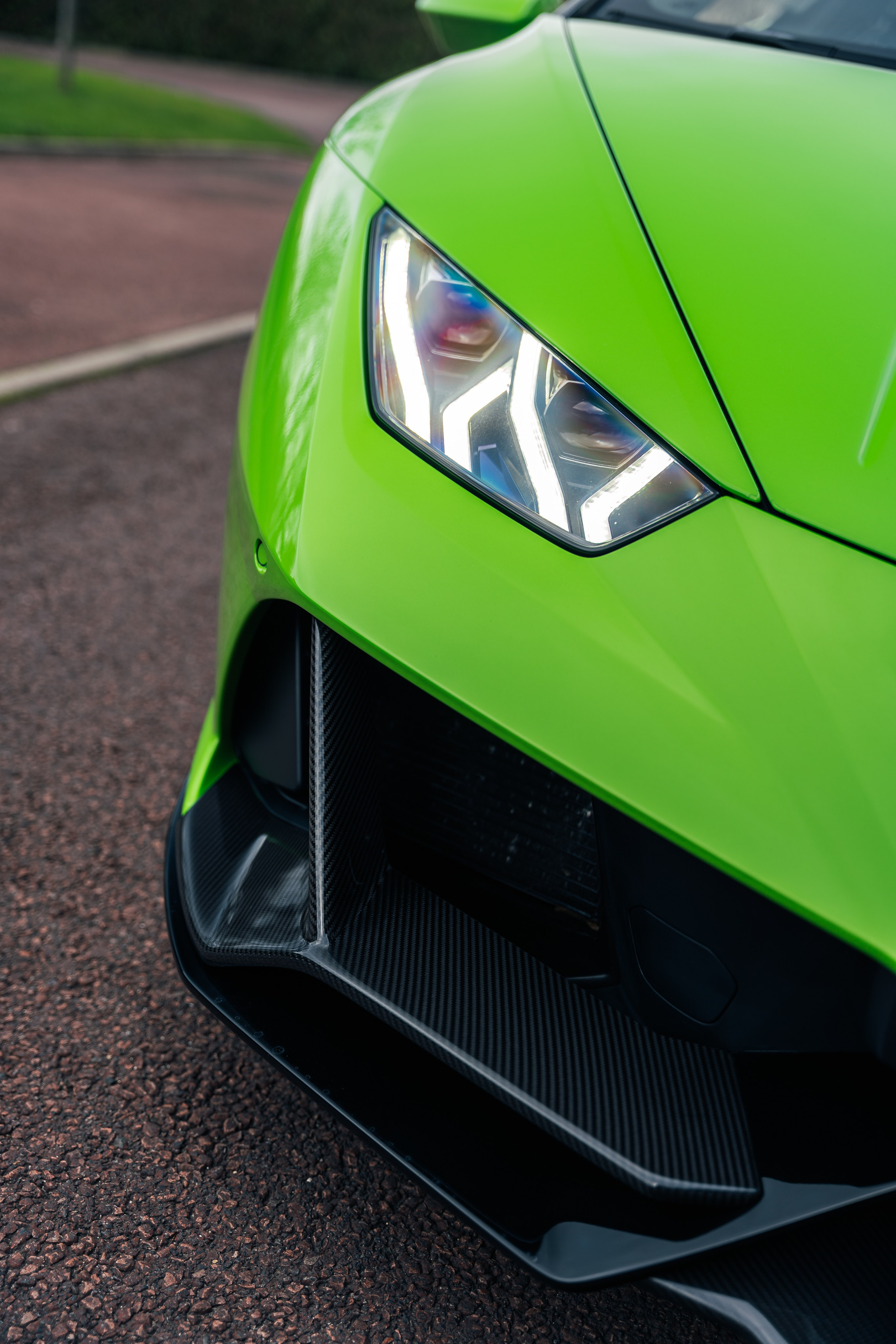 Lamborghini Huracan Evo Spyder. Photographe de voitures à Paris — Vitalii Motruk