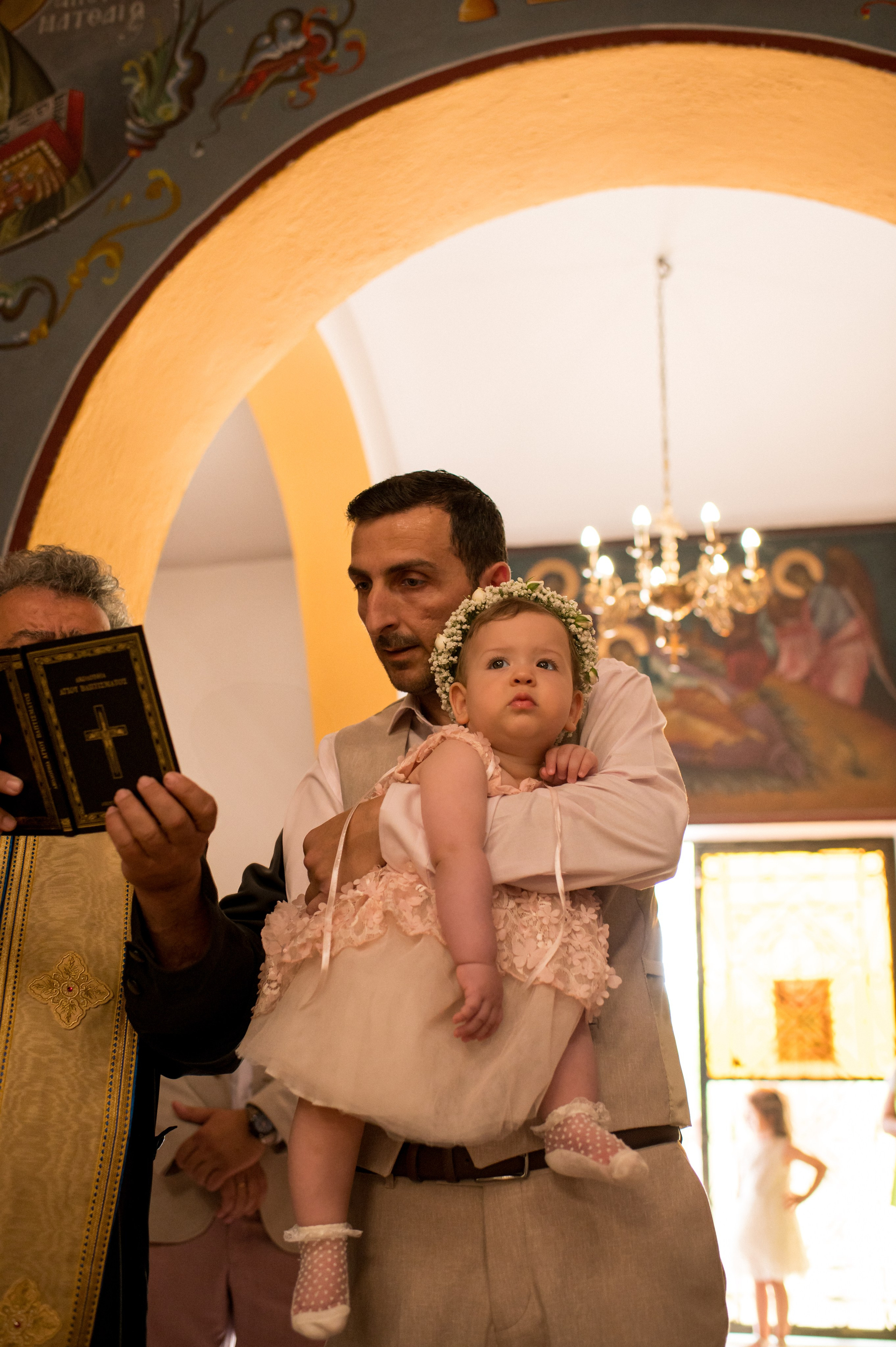 Baptism Melina. Семейная, детская, портретная и предметная фотосъемка в Салониках