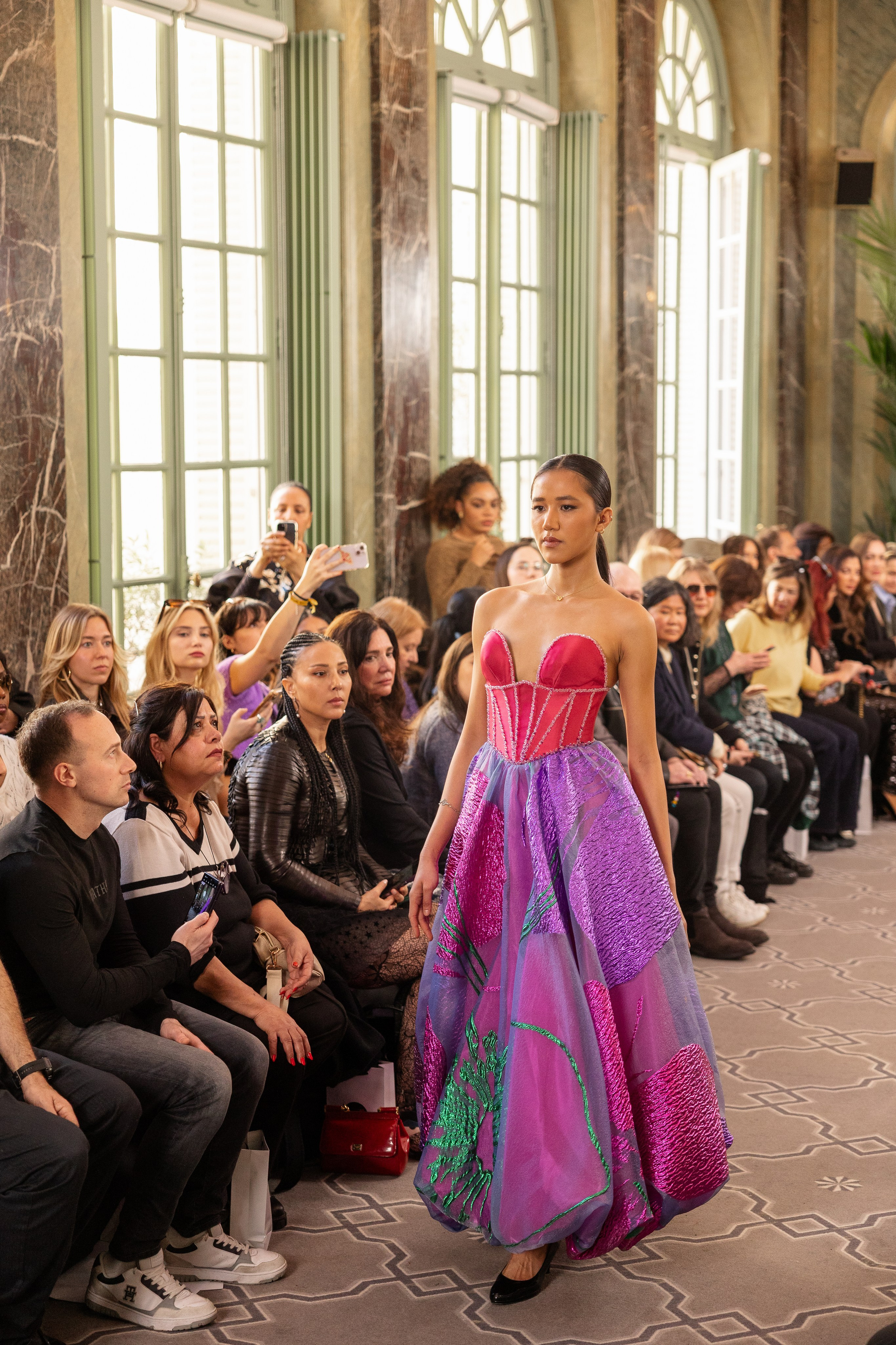 Paris fashion week. MATVEEVA STUDIO