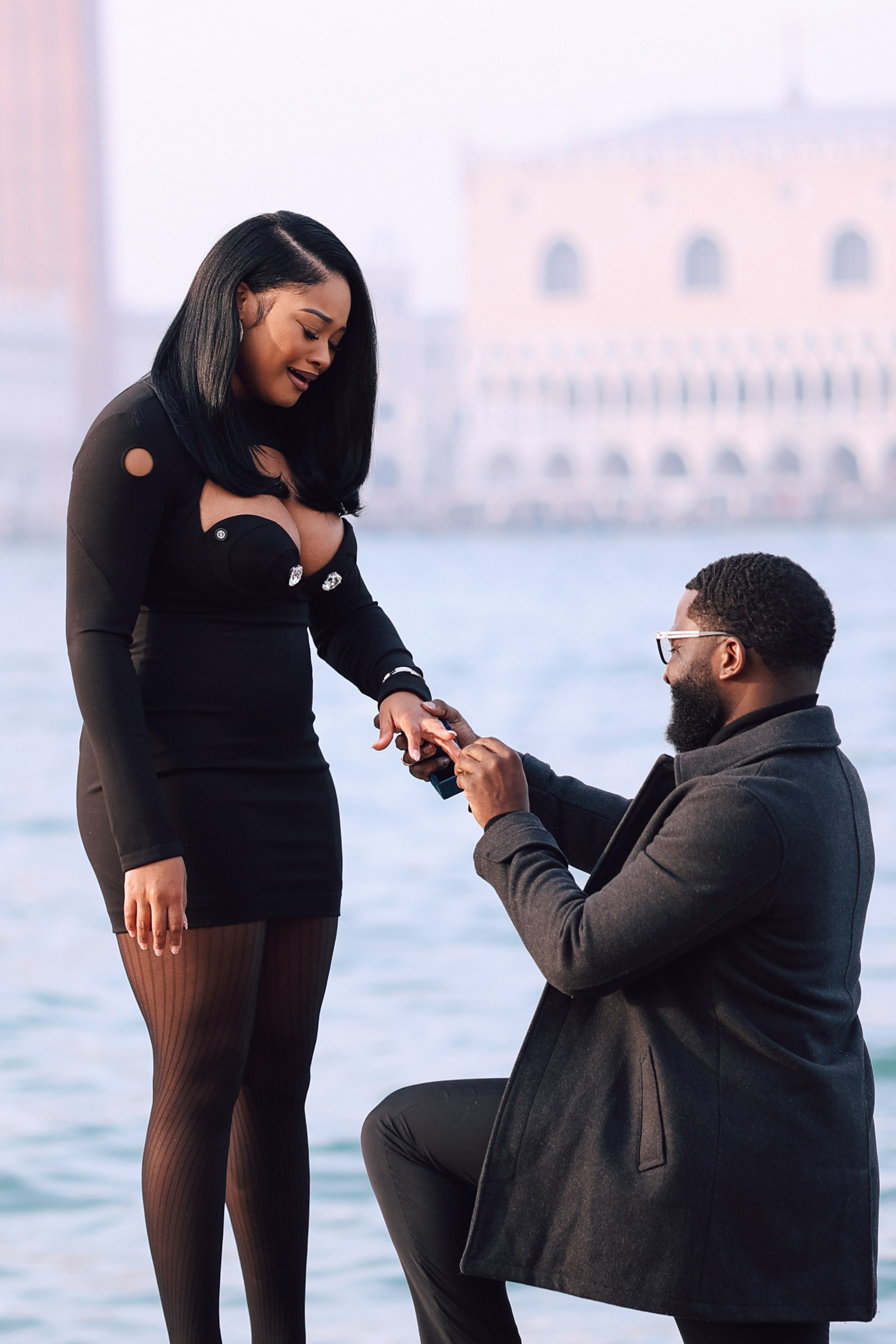 Surprise proposal in Venice 