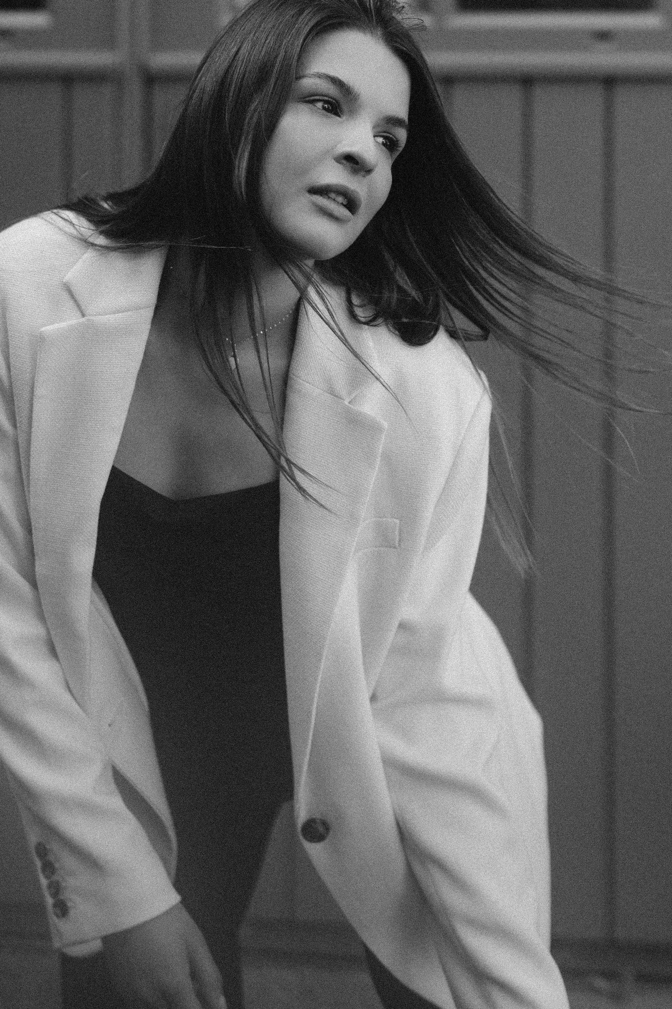 Daria. Shooting a photographer. True self