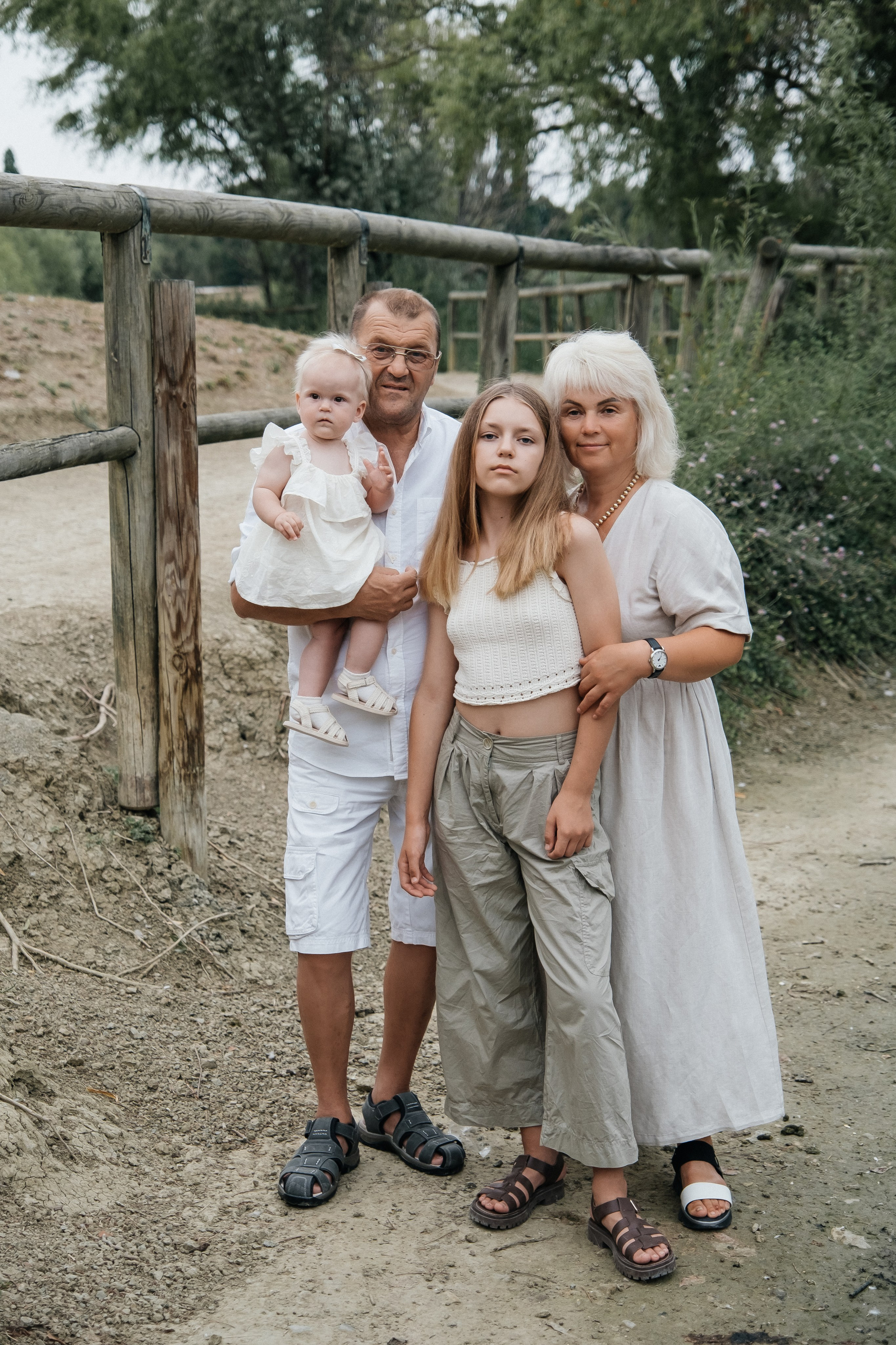 Big family. Fotografa Rimini