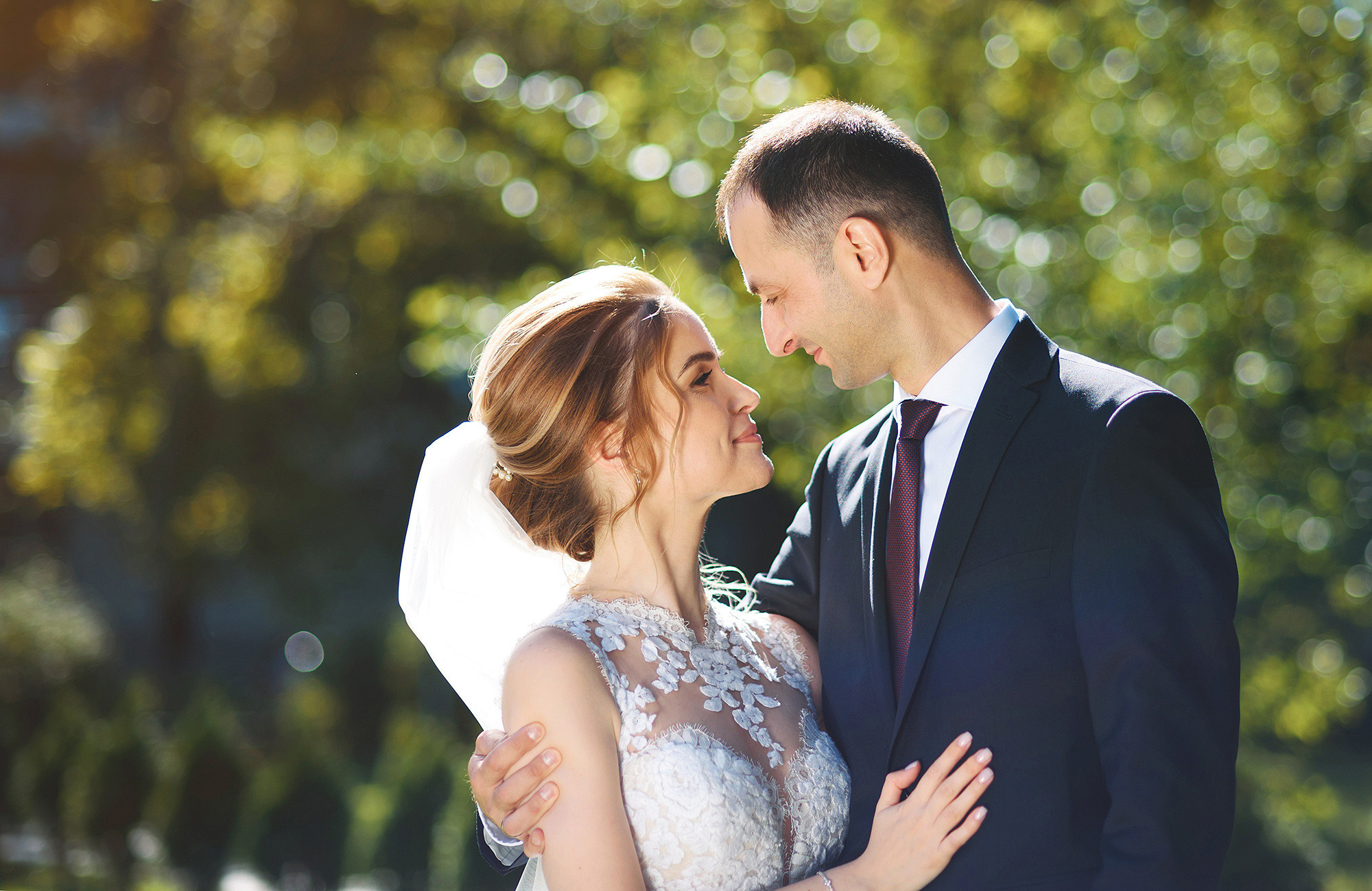 Фотосессия небольшой свадьбы в Лукан Дублин