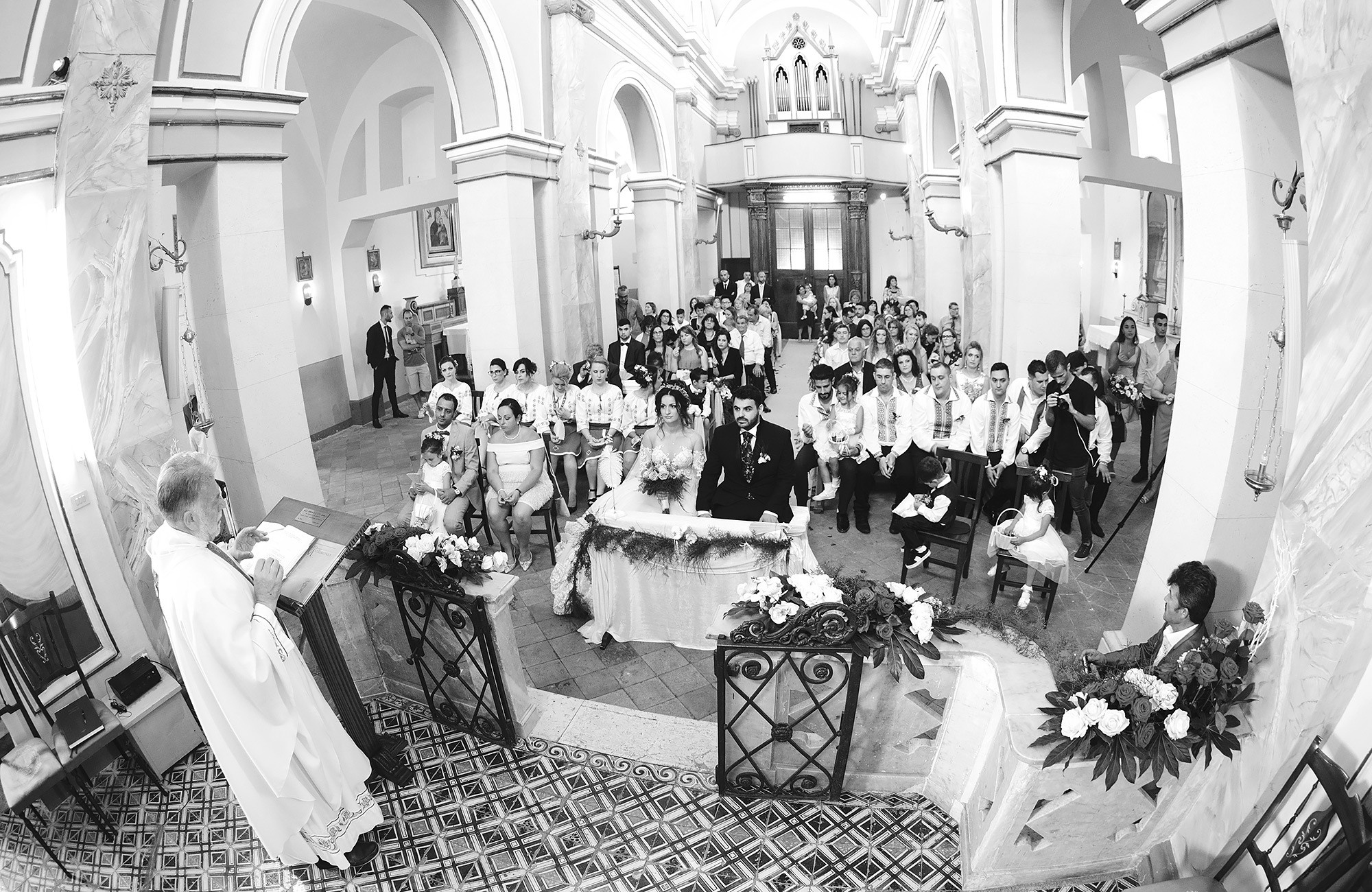 Church wedding in Dublin