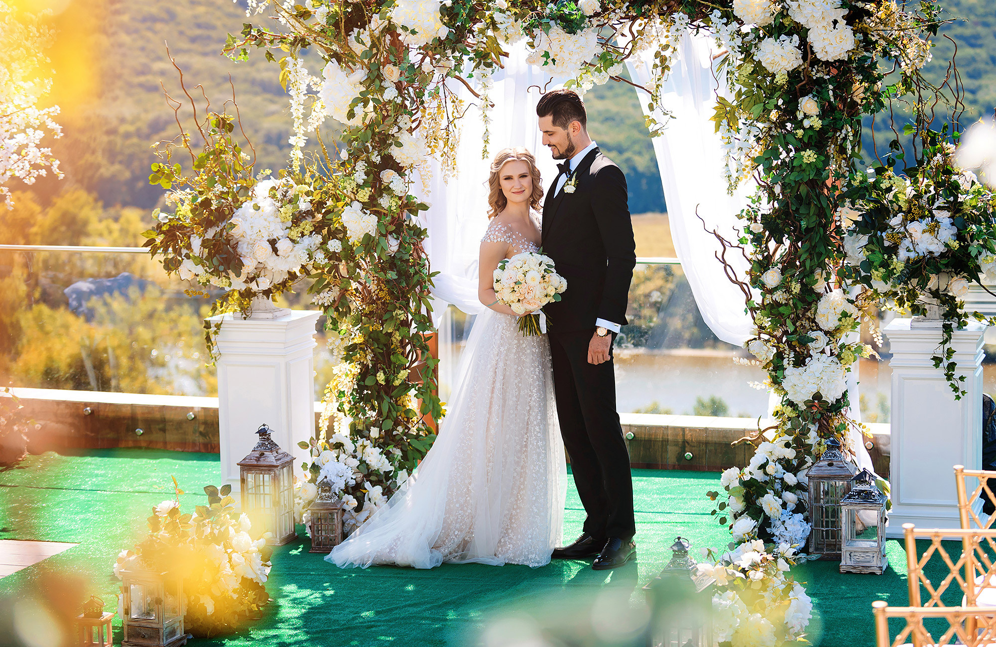 Свадебная фотосъемка в Молдове — Винария Пояна