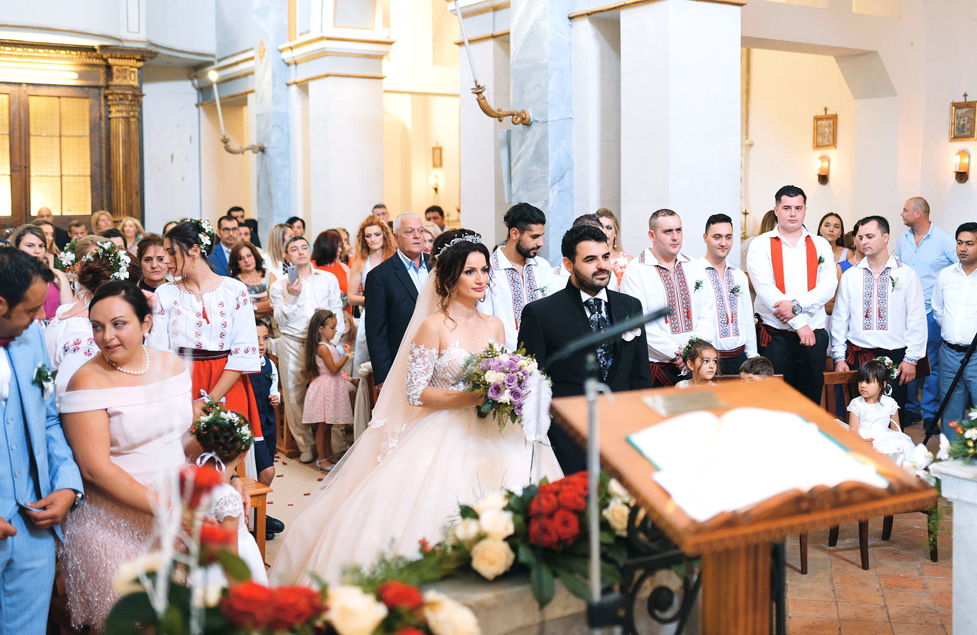 Church wedding in Dublin