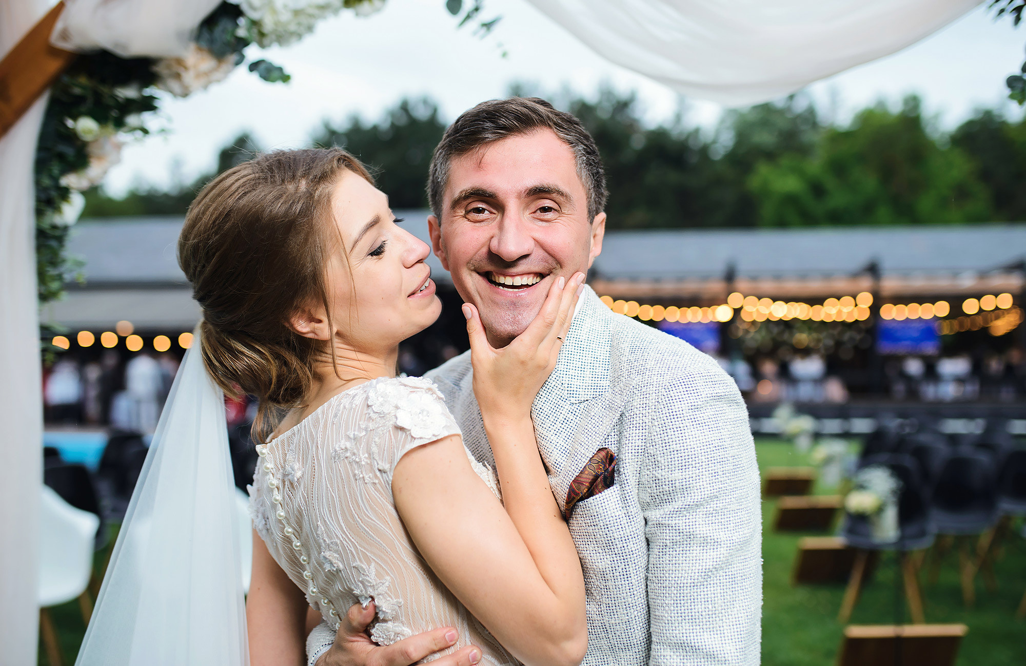 Небольшая уютная свадьба в Villa Drago в Молдове