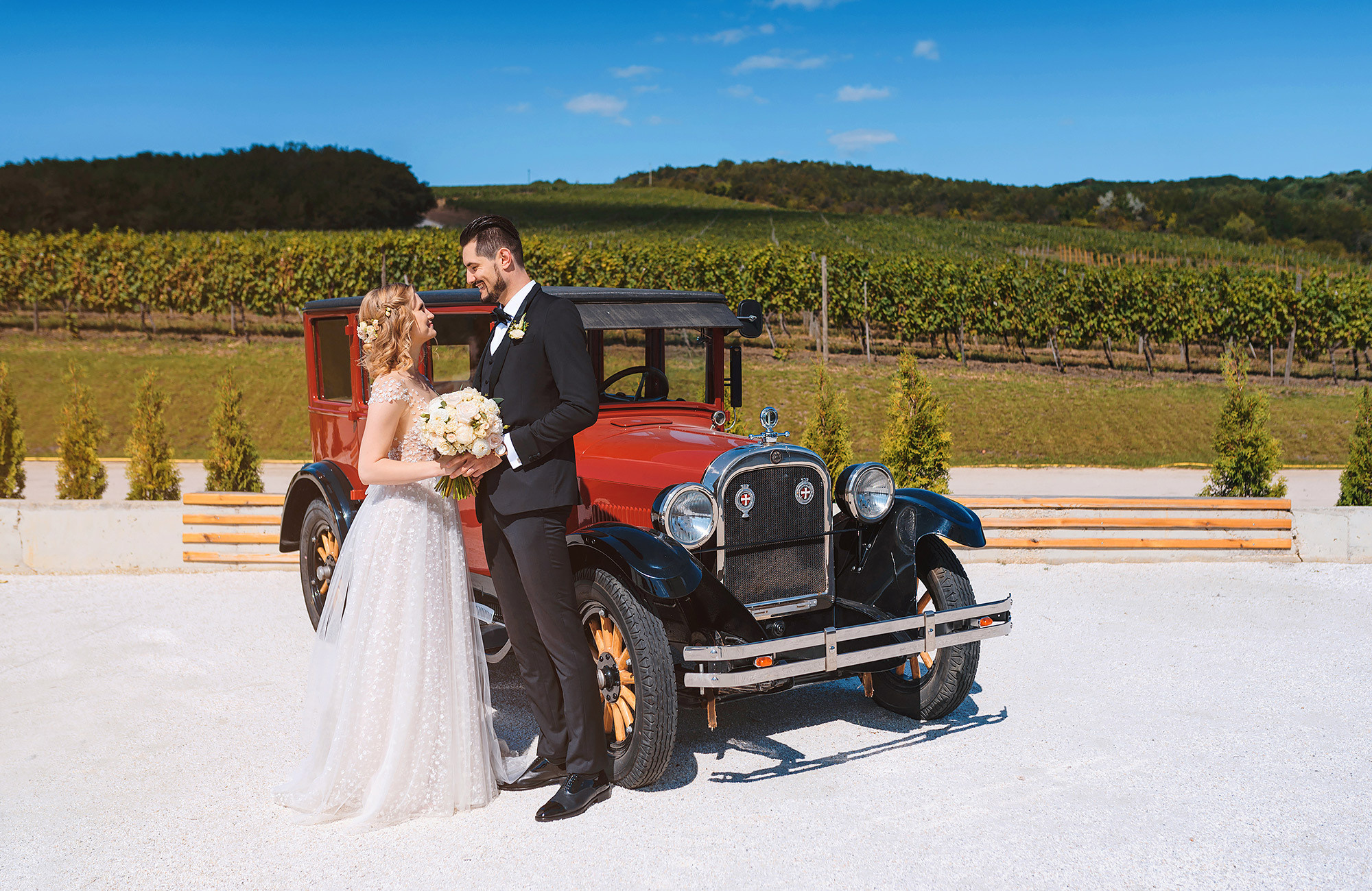 Свадебная фотосъемка в Молдове — Винария Пояна