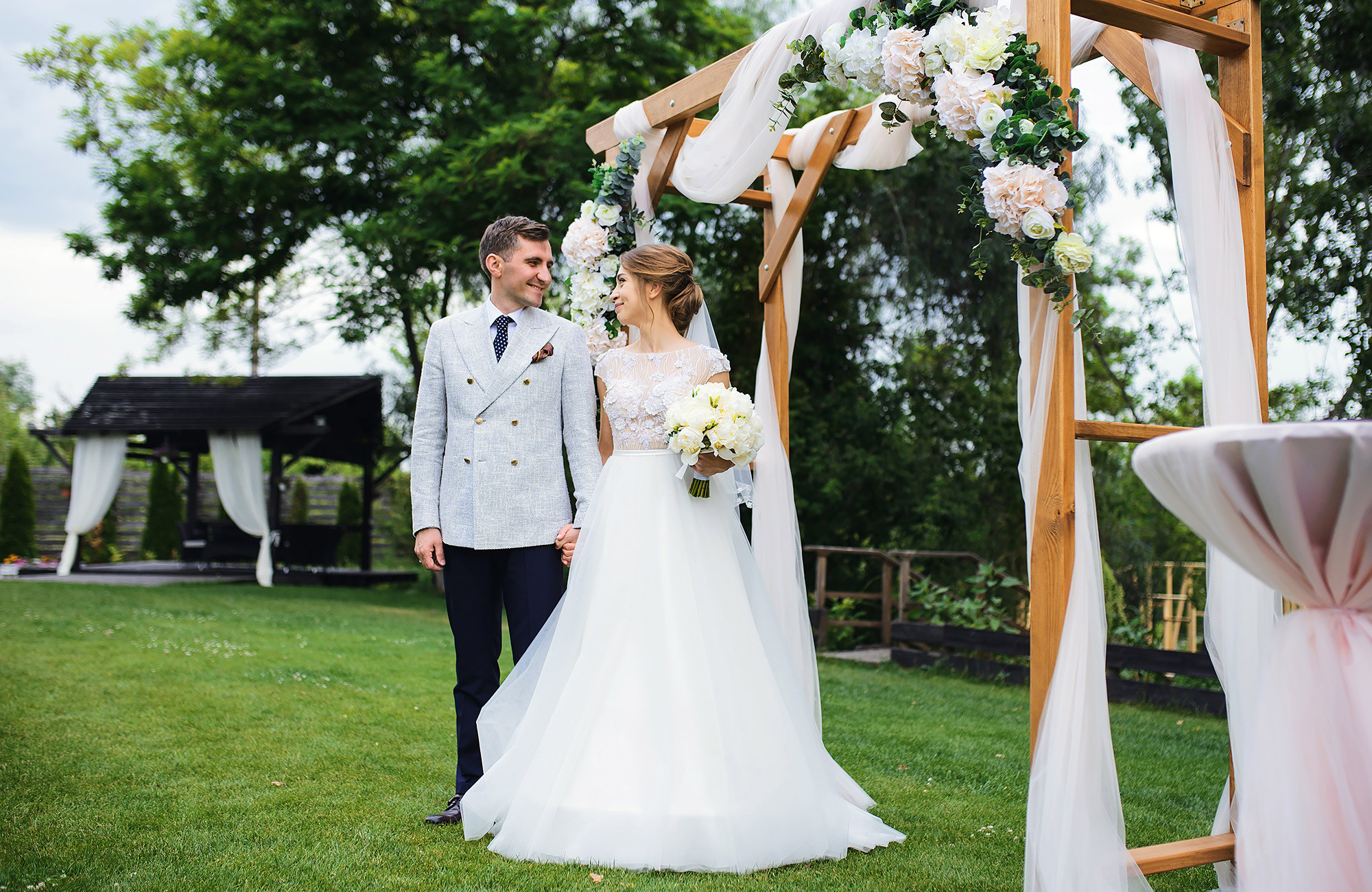 Небольшая уютная свадьба в Villa Drago в Молдове