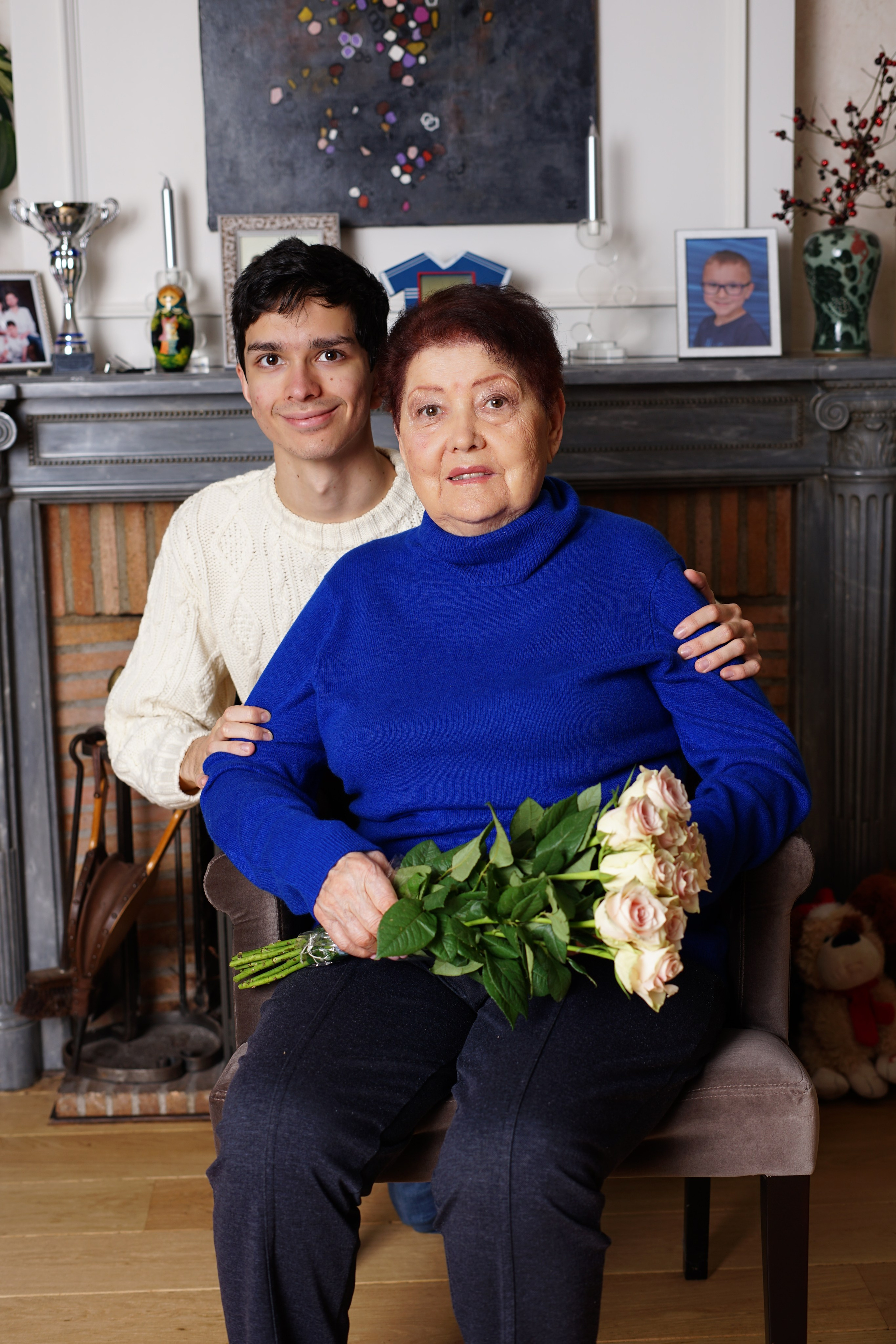 Edouard et sa famille. Petit trésor photos de famille, grossesse et nouveau-né à Roanne