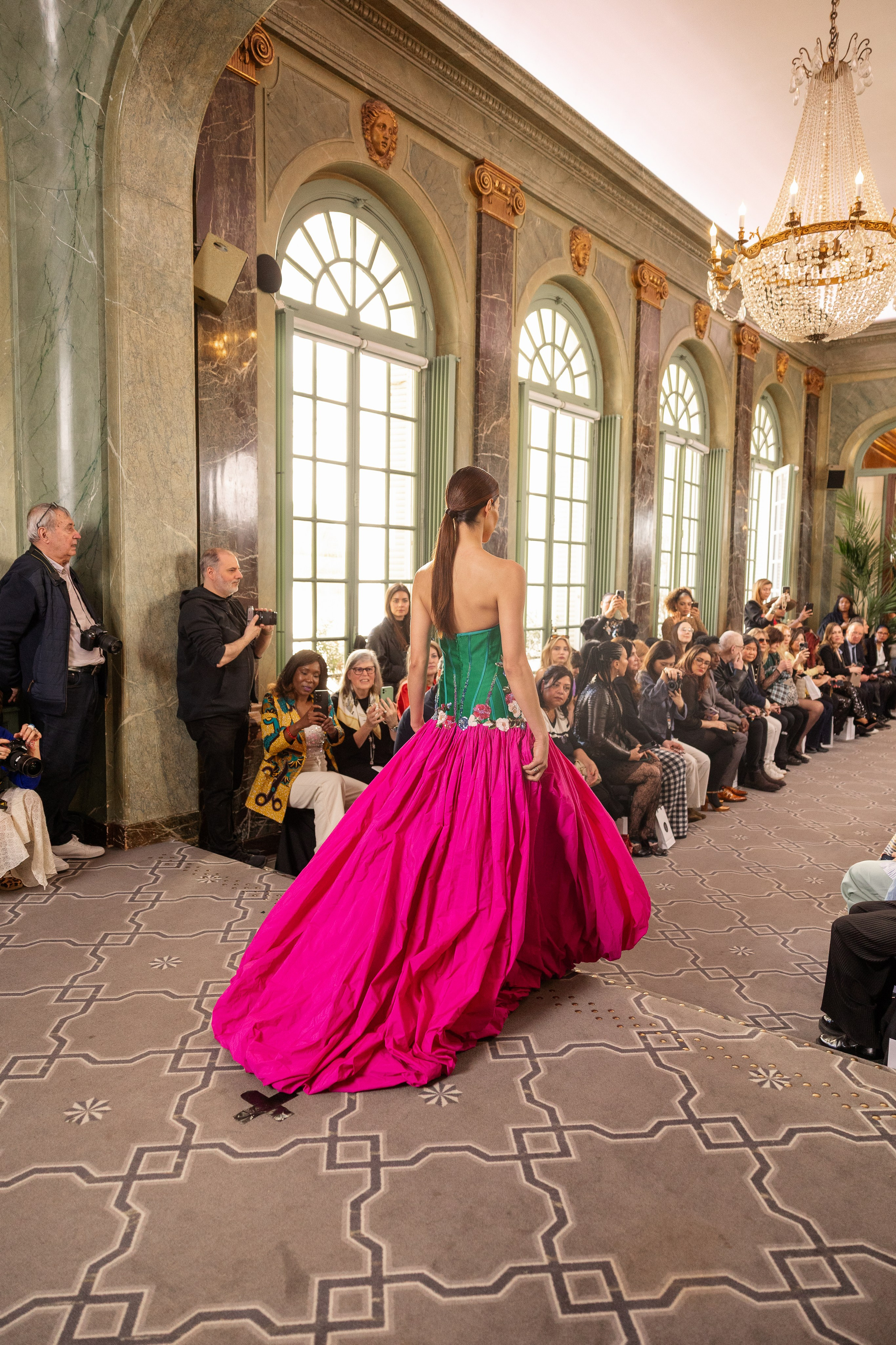 Paris fashion week. MATVEEVA STUDIO