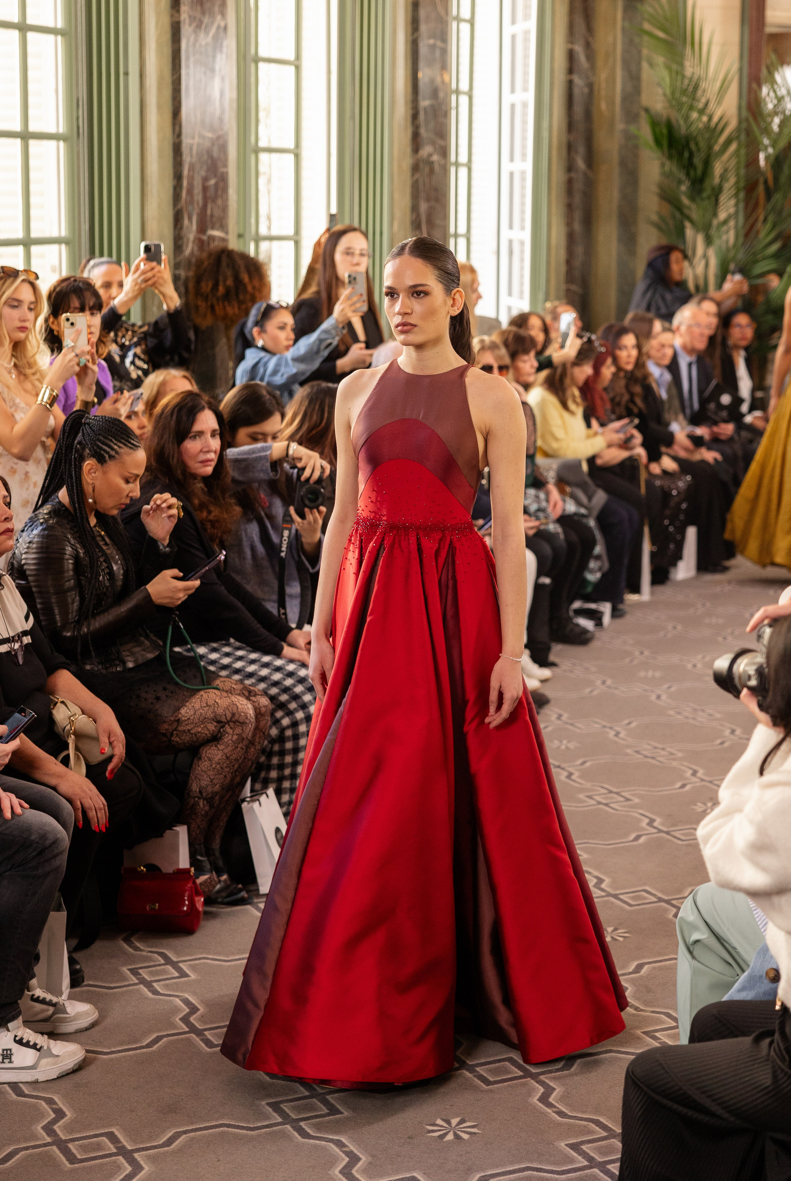 Paris fashion week. MATVEEVA STUDIO