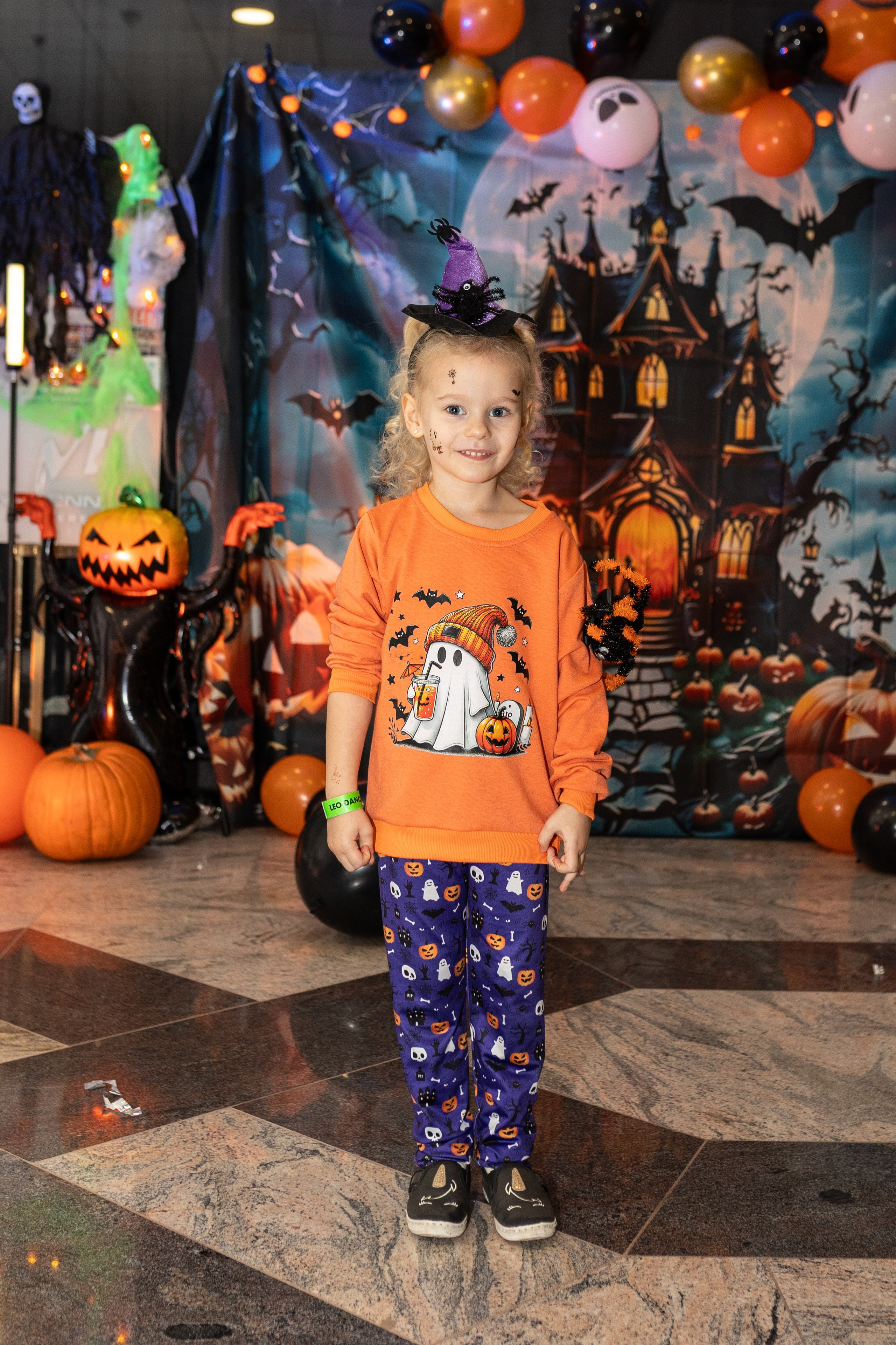 Leo dance studio Helloween 2025. Семейный и детский фотограф в Варшаве Мила Бобровская