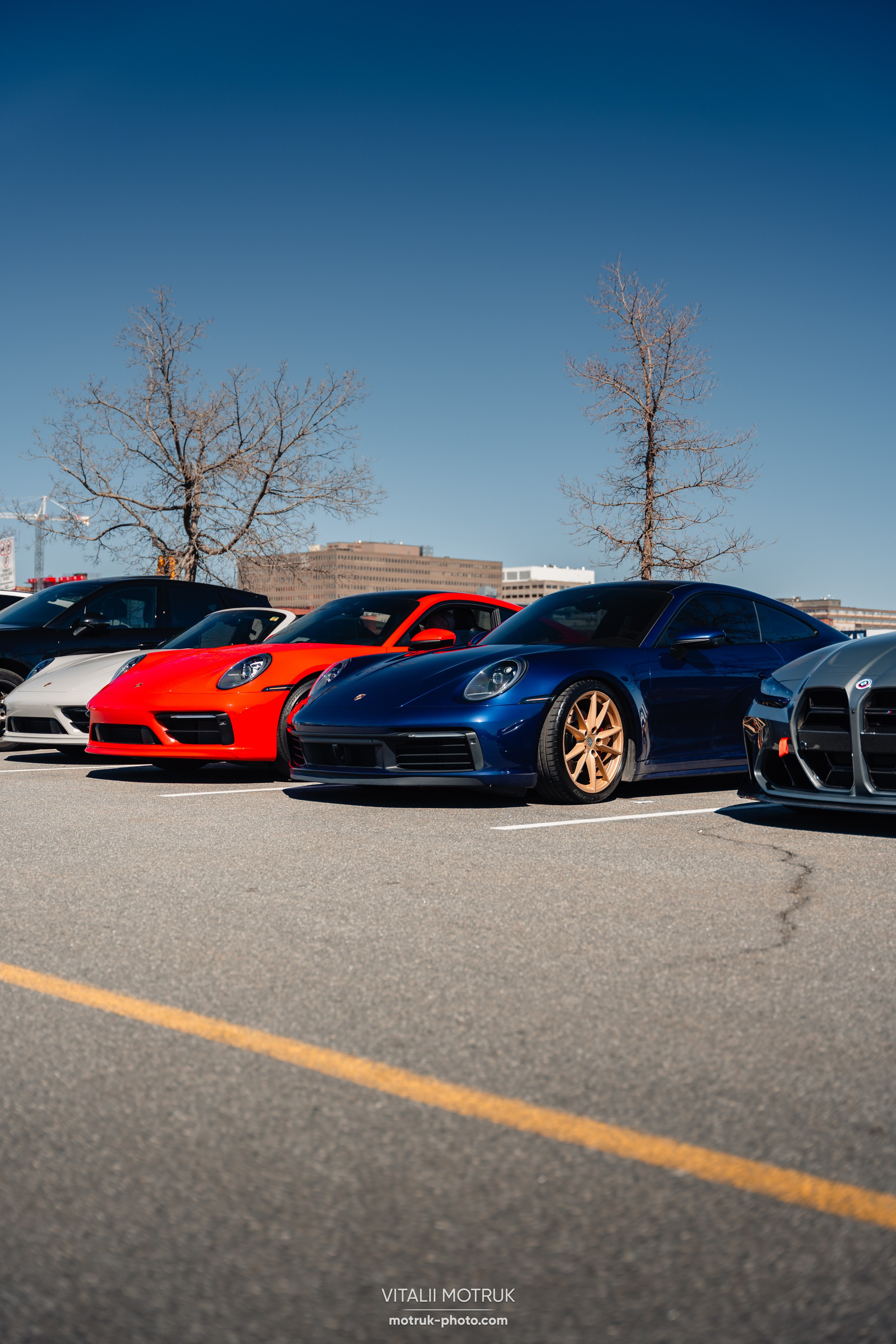 Porsche meet Montreal. Photographe de voitures à Paris — Vitalii Motruk