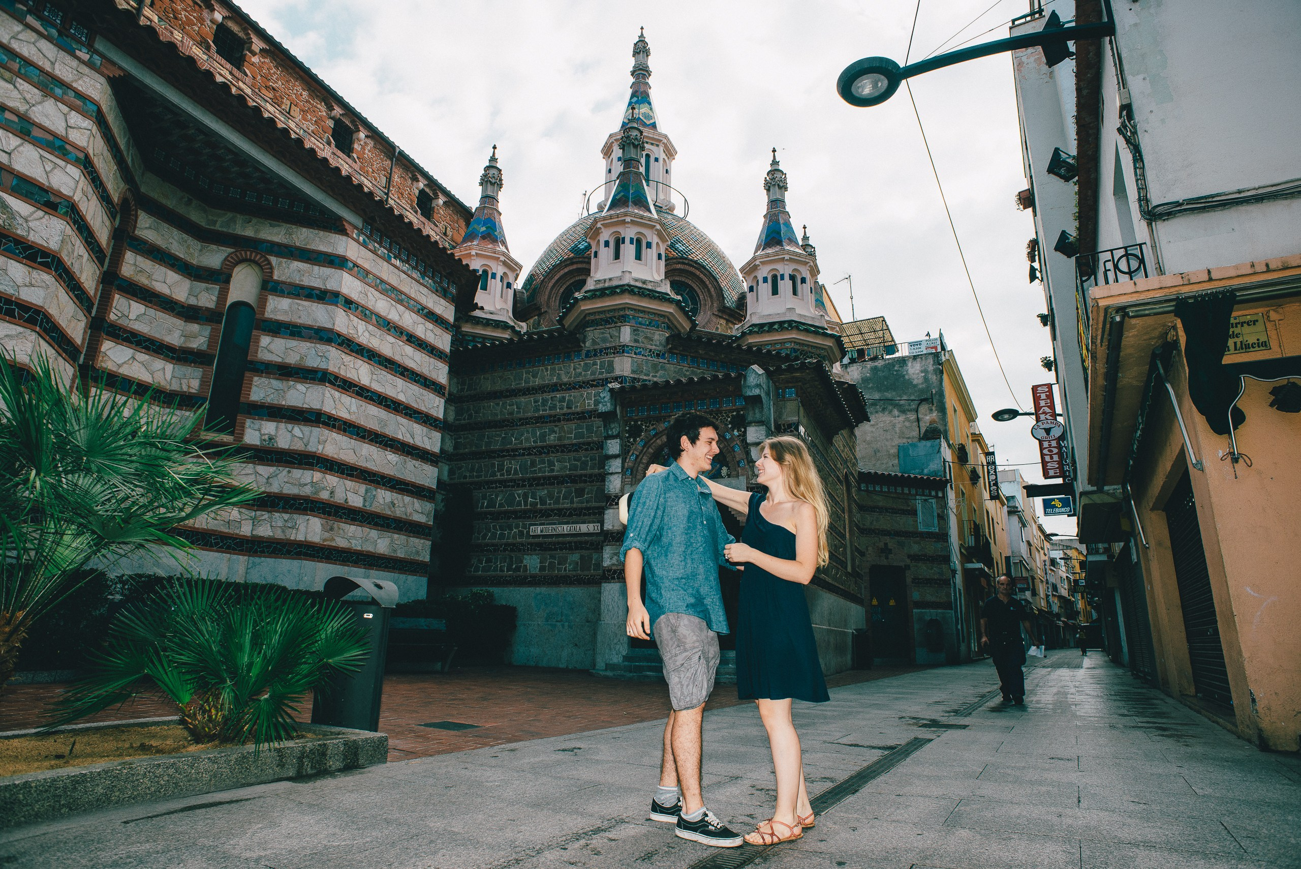 Xenia&Enrique sesion de pareja en LLoret de Mar. Fotógrafo profesional Bilbao
