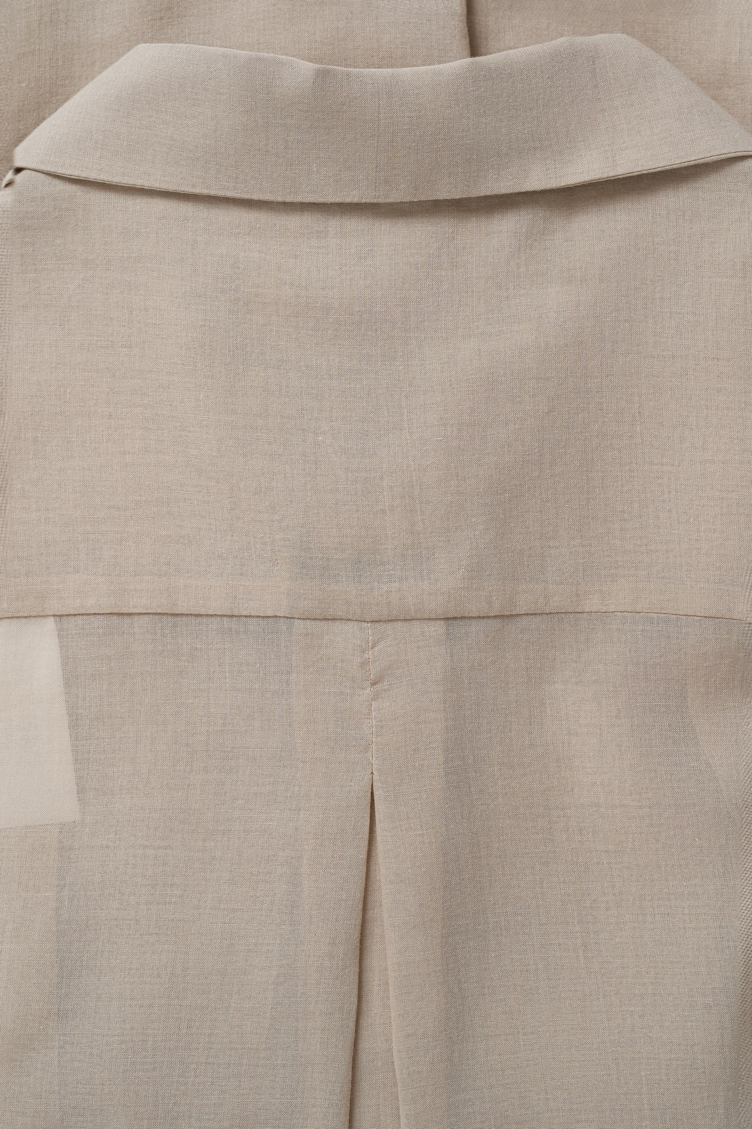 Detailed photo of women's silk blouse