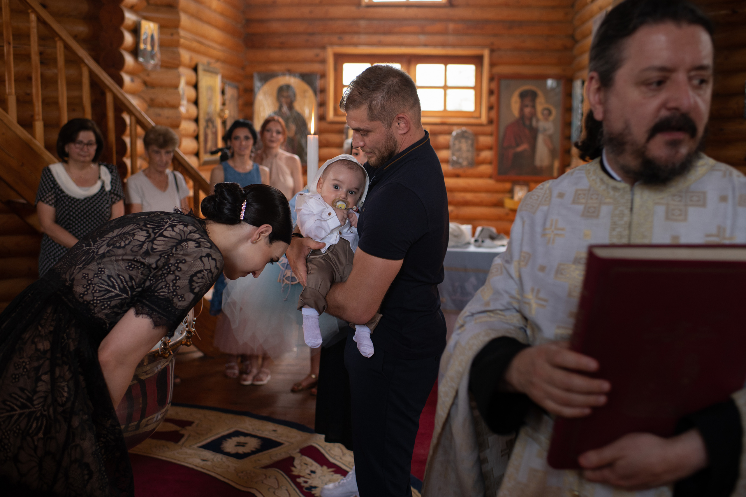 Baptism Stefanos. Семейная, детская, портретная и предметная фотосъемка в Салониках