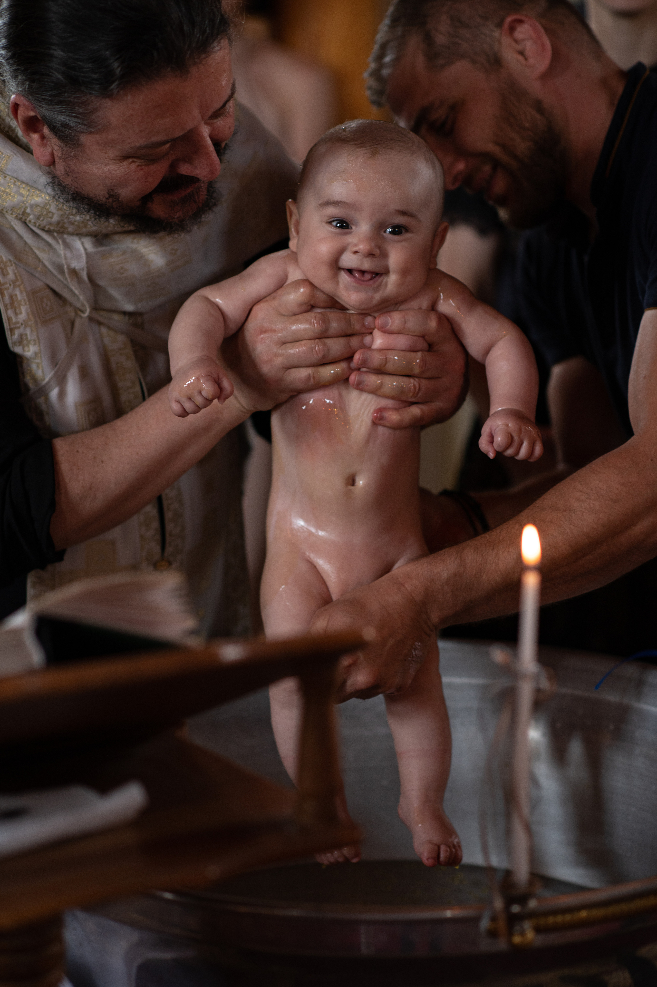 Baptism Stefanos. Семейная, детская, портретная и предметная фотосъемка в Салониках