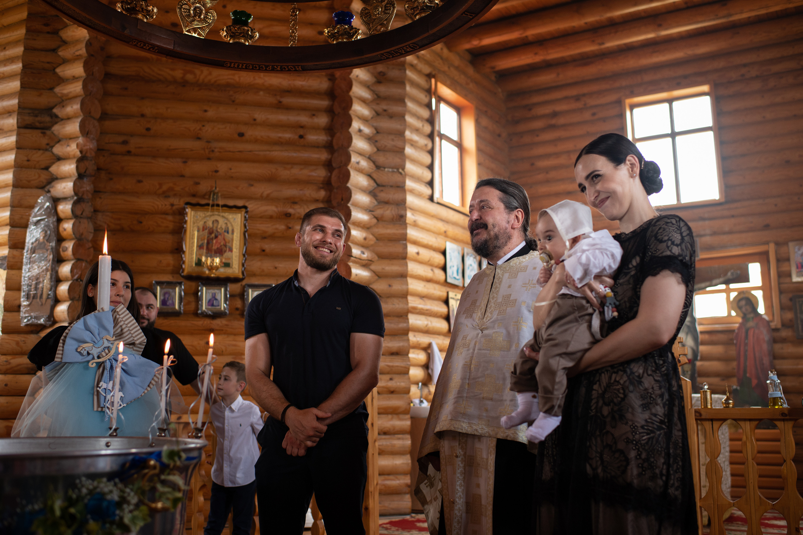 Baptism Stefanos. Семейная, детская, портретная и предметная фотосъемка в Салониках