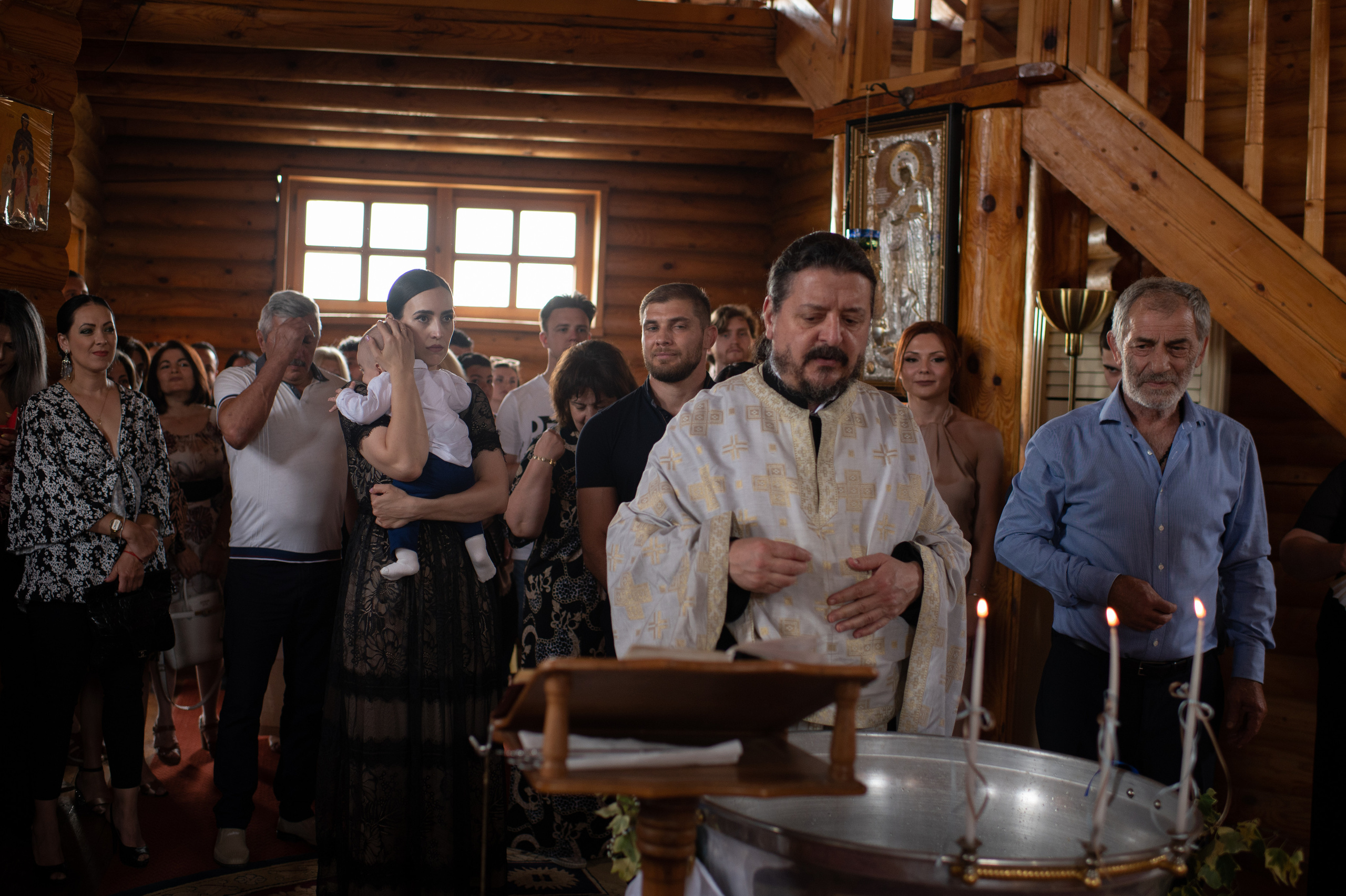 Baptism Stefanos. Семейная, детская, портретная и предметная фотосъемка в Салониках
