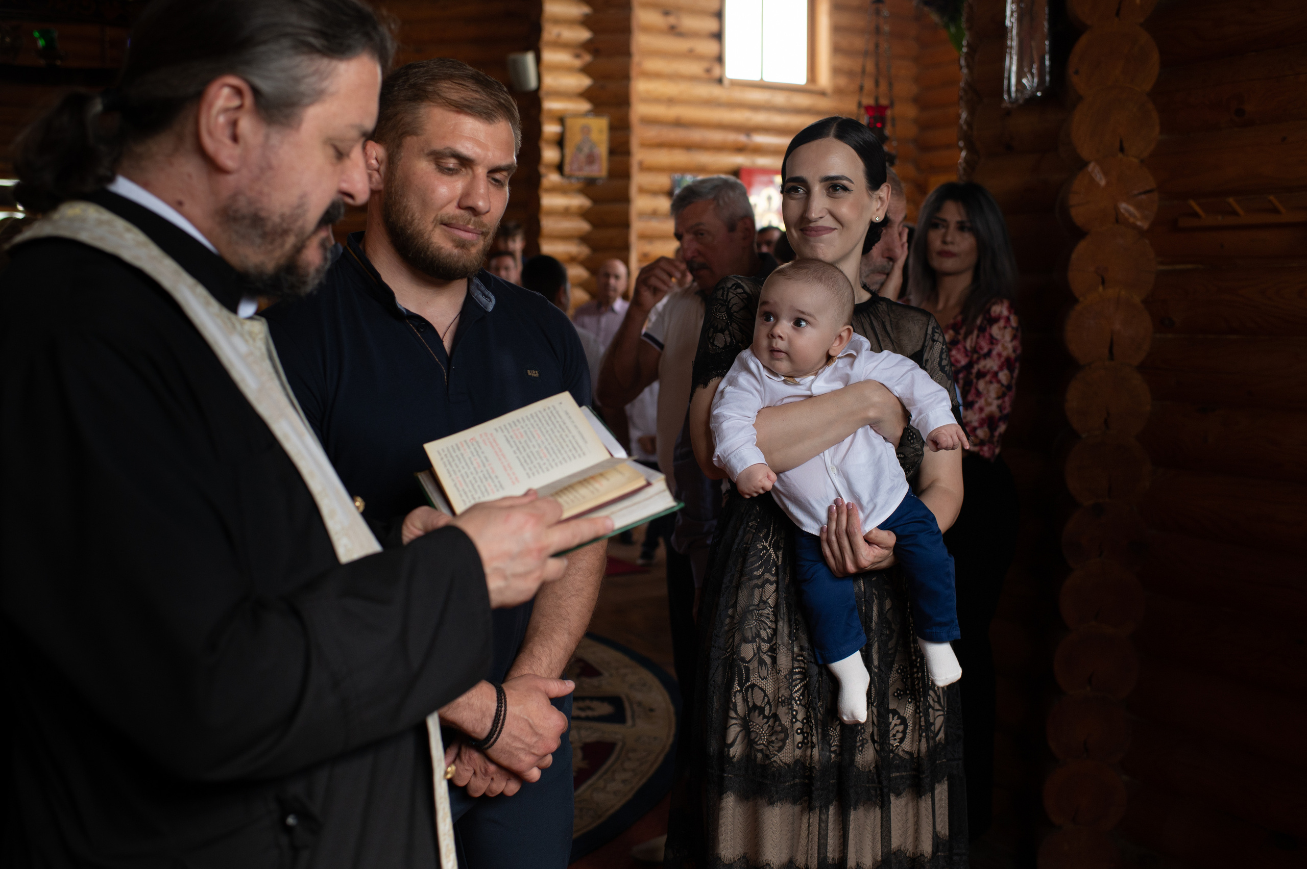 Baptism Stefanos. Семейная, детская, портретная и предметная фотосъемка в Салониках