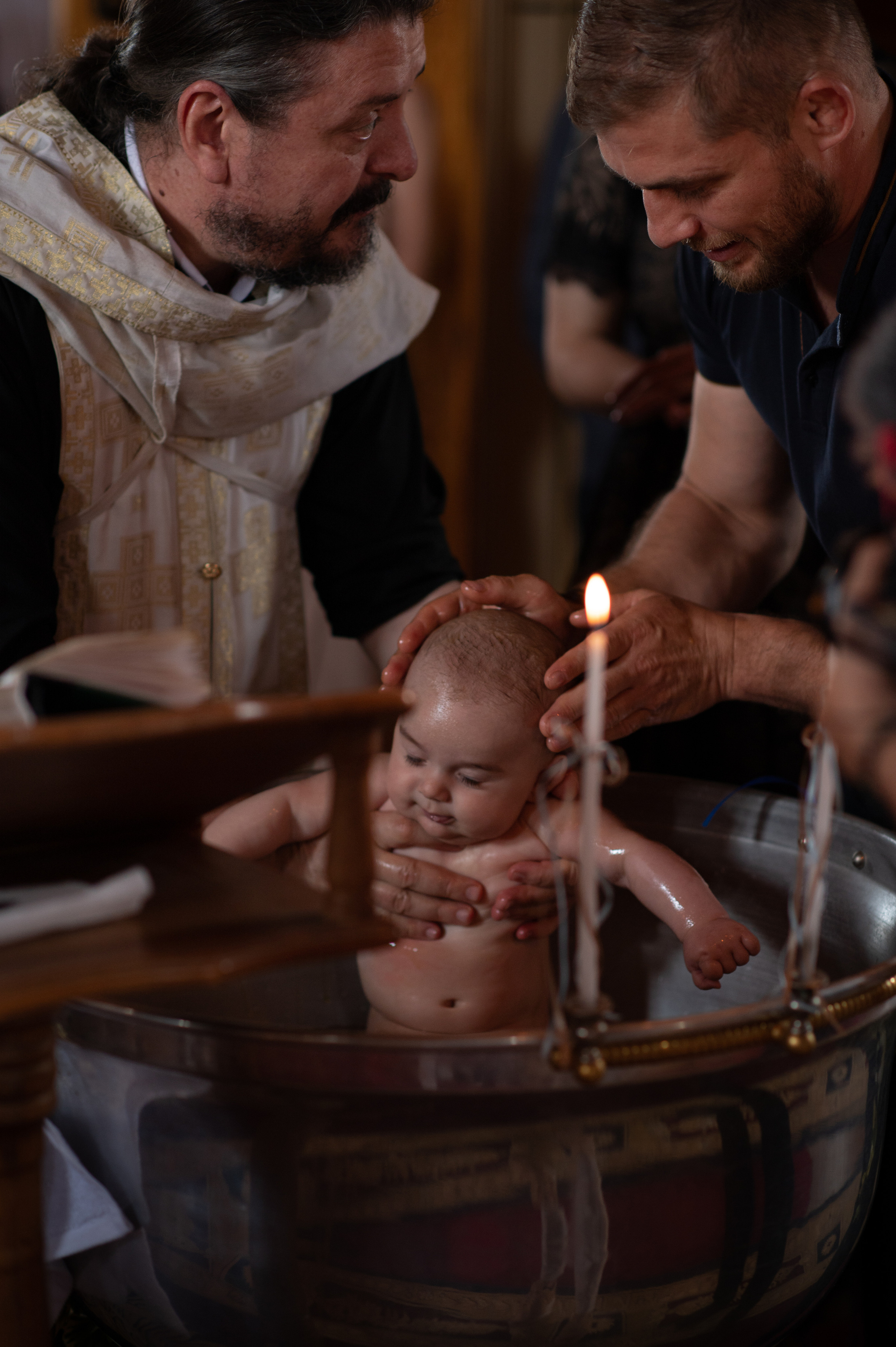Baptism Stefanos. Семейная, детская, портретная и предметная фотосъемка в Салониках