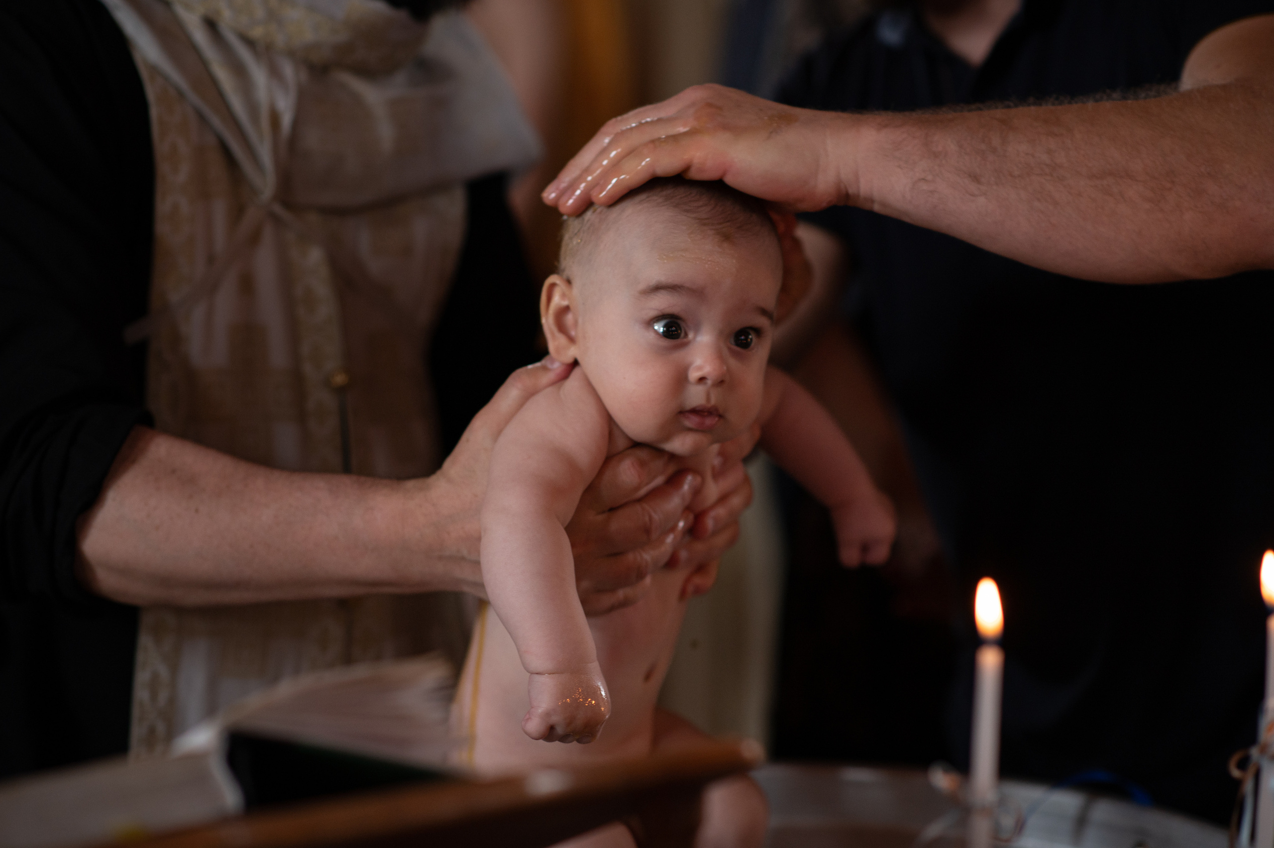 Baptism Stefanos. Семейная, детская, портретная и предметная фотосъемка в Салониках