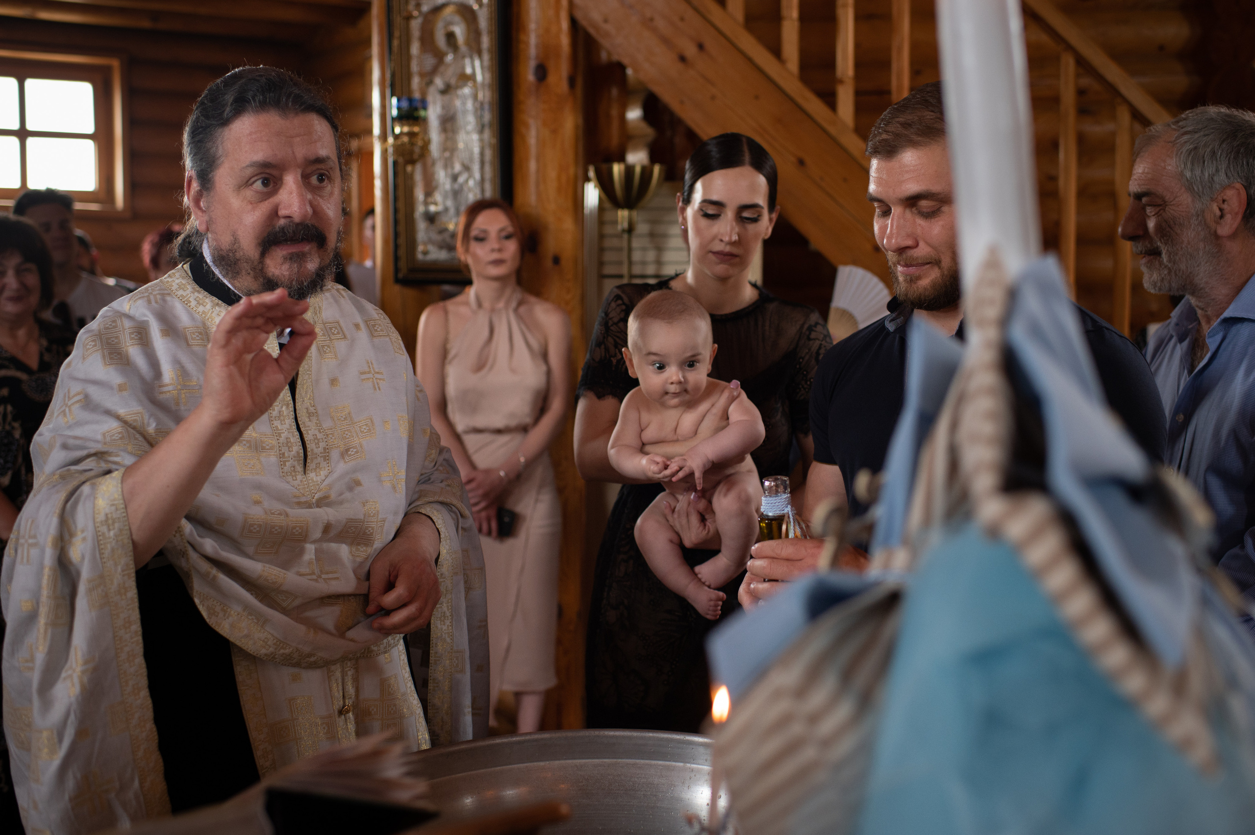 Baptism Stefanos. Семейная, детская, портретная и предметная фотосъемка в Салониках