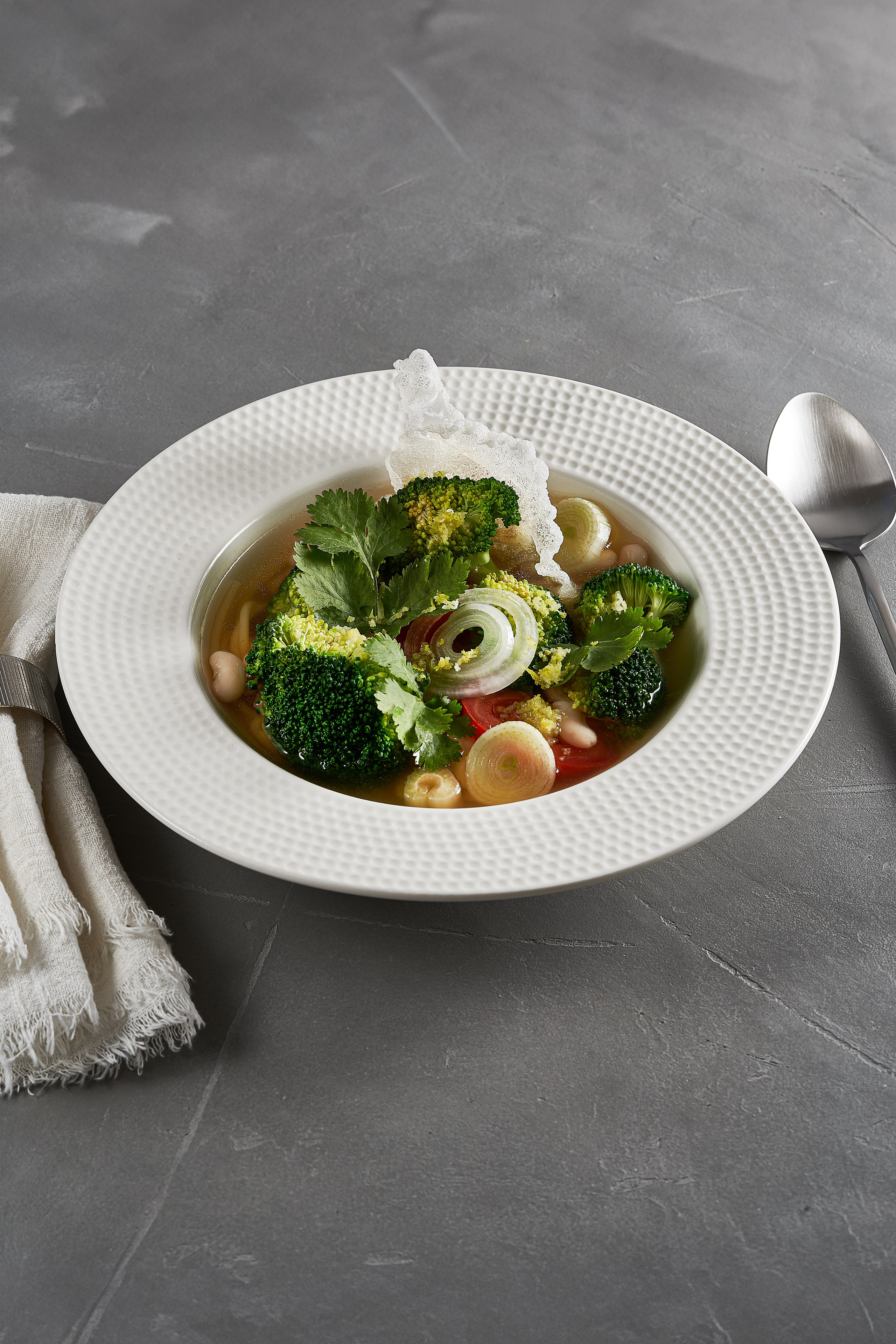 Photographer specializing in restaurant dish photography