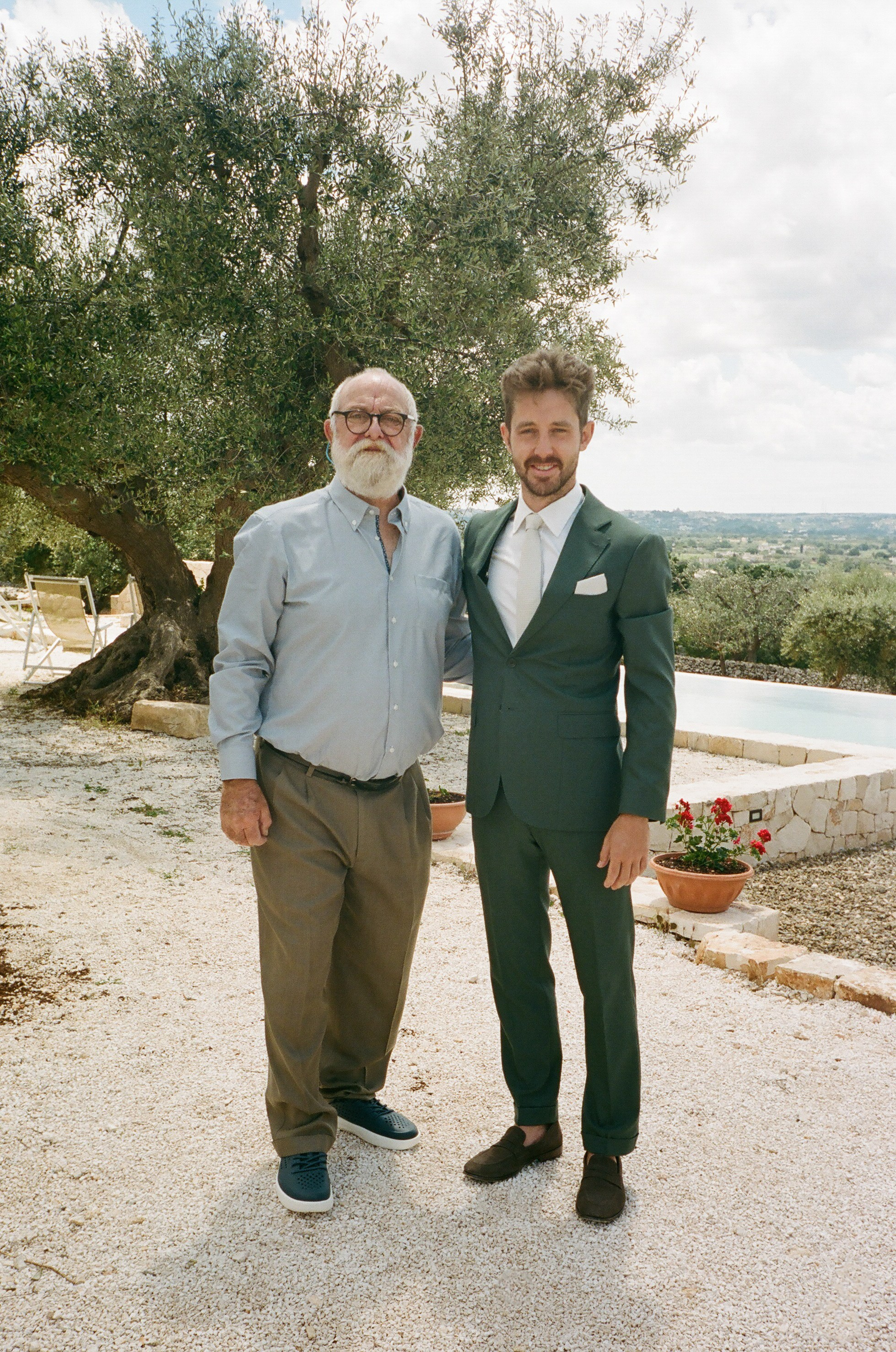 Stephanie & Christian film photos. Wedding photographer Italy