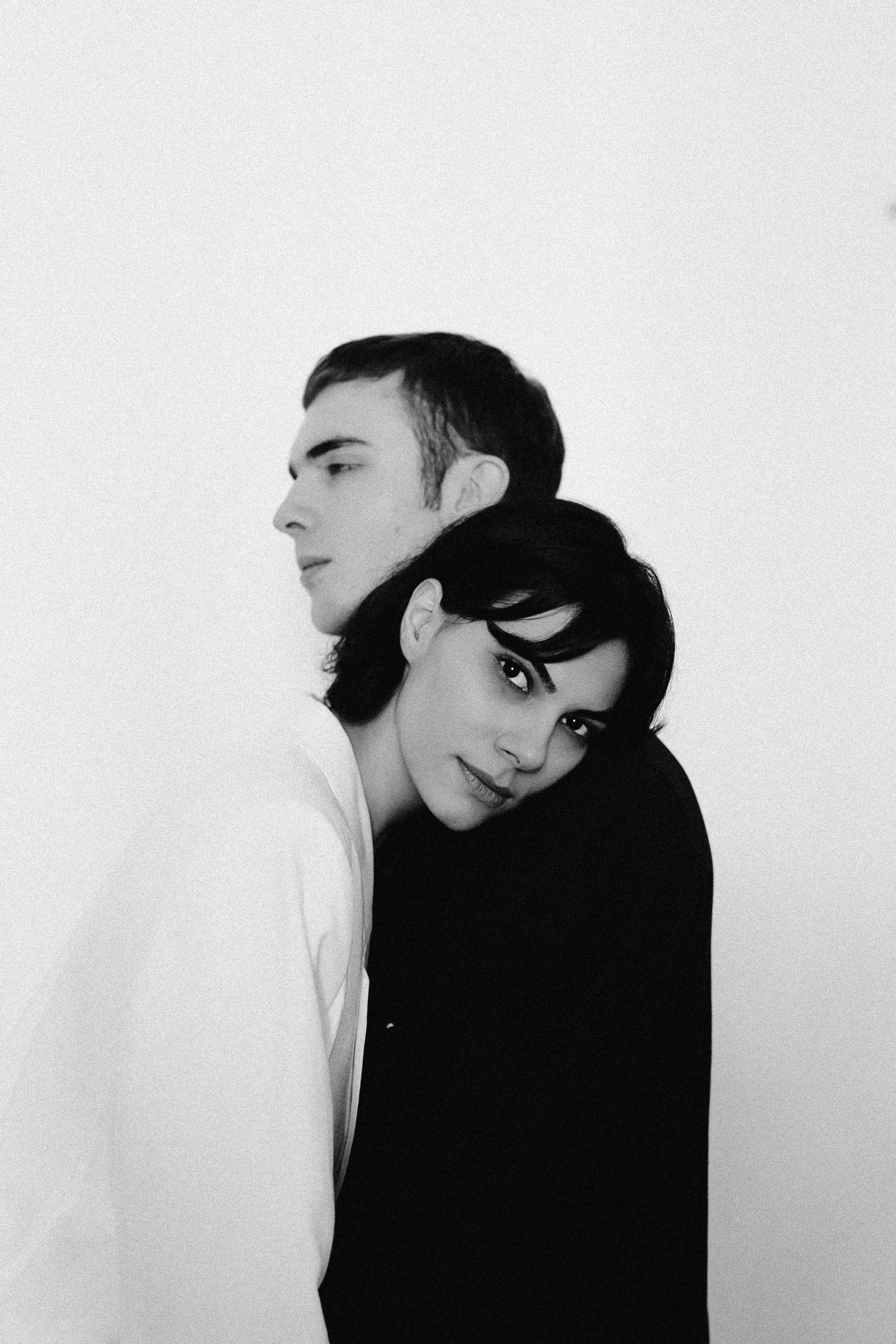 Koncept: černo-bílý portrét. Fotograf Teplice // Alexandra Ribola