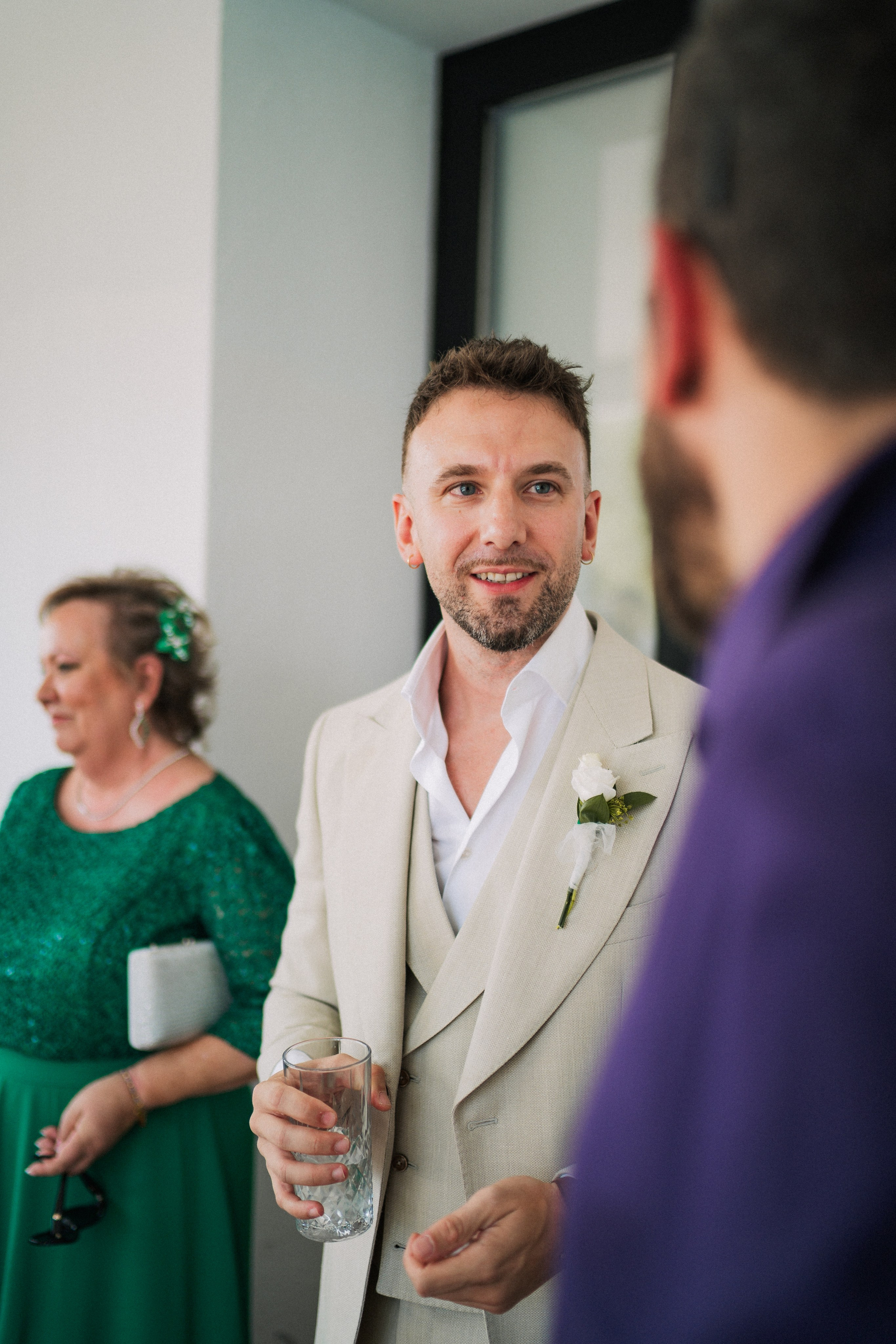 Nerea y Samuel. Christian García