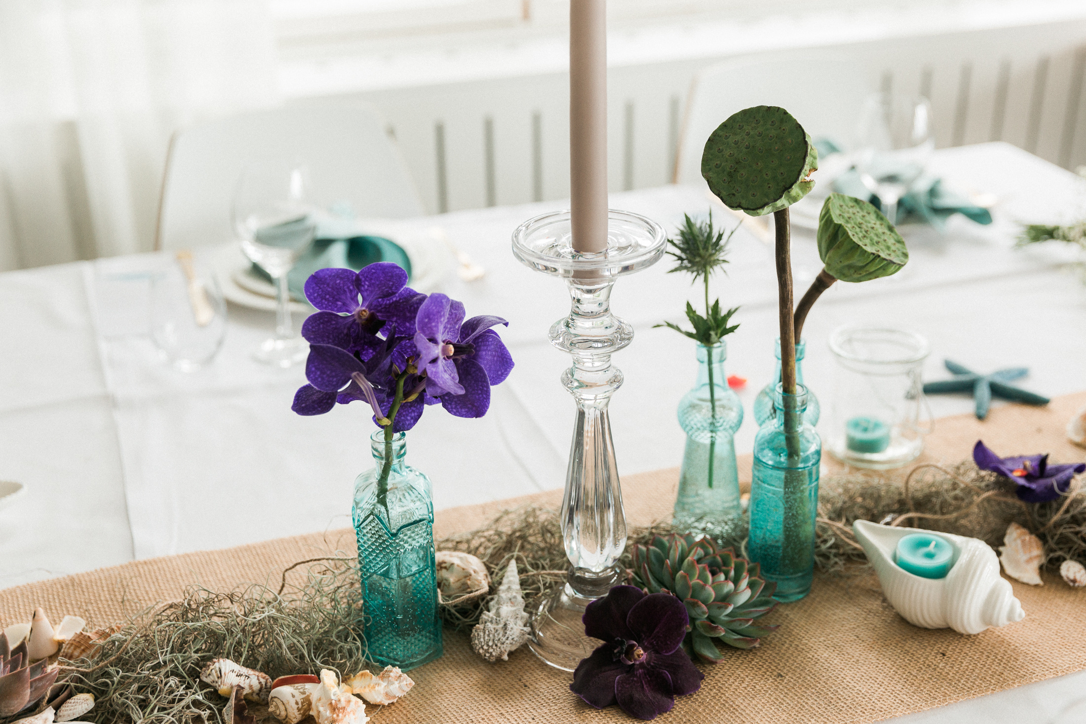 Soutupaviljonki, Stailattu kuvaus, Rantateemahäät