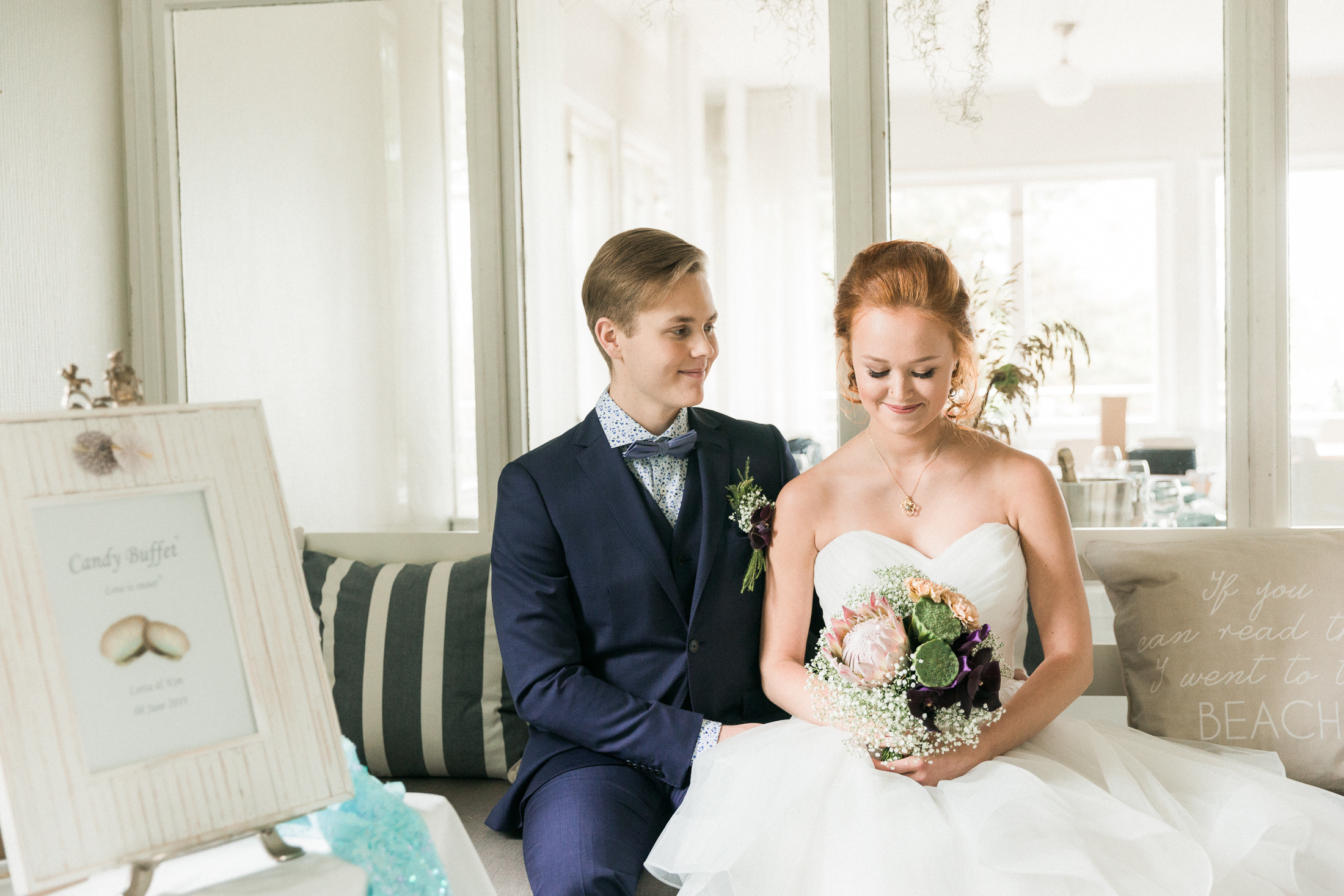 Soutupaviljonki, Stailattu kuvaus, Rantateemahäät