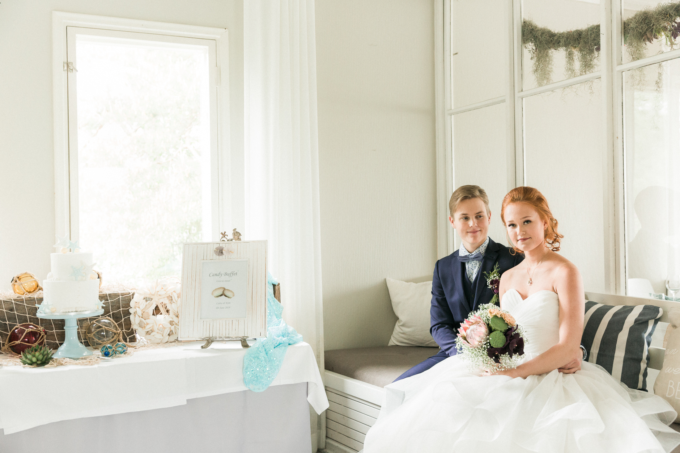 Soutupaviljonki, Stailattu kuvaus, Rantateemahäät