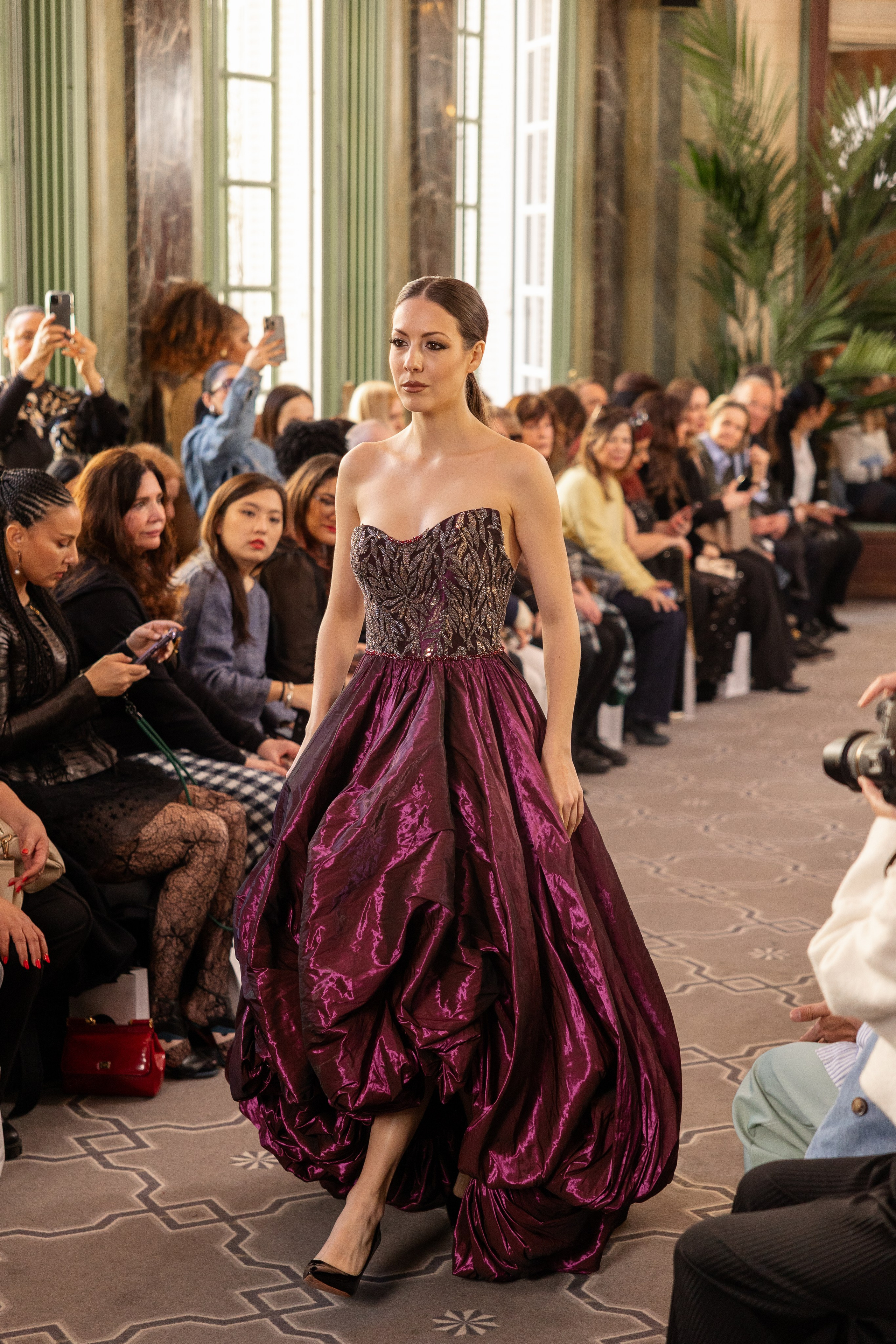 Paris fashion week. MATVEEVA STUDIO