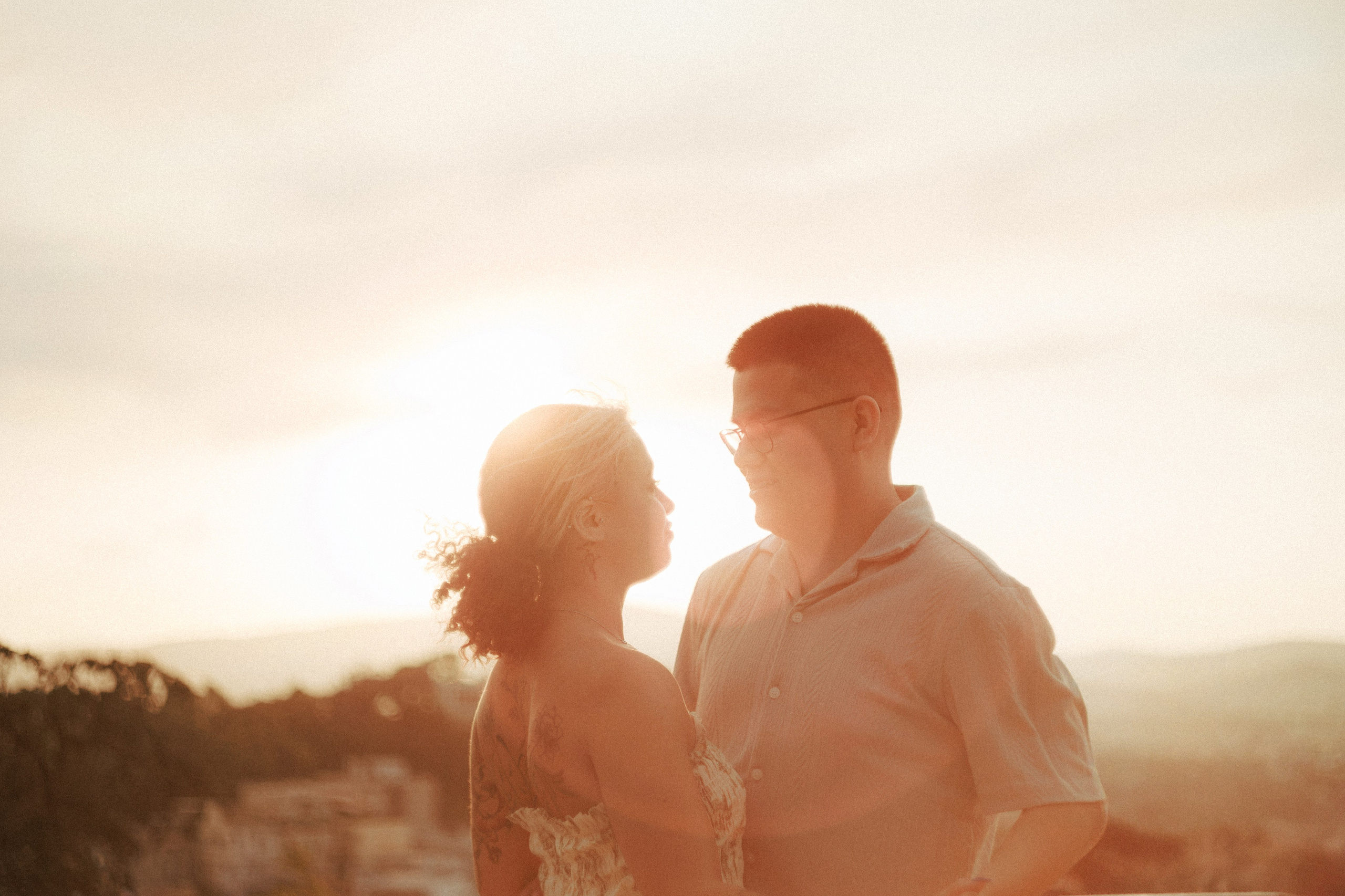 Proposal of Andrew to Natasha. Photographer in Greece Kristina