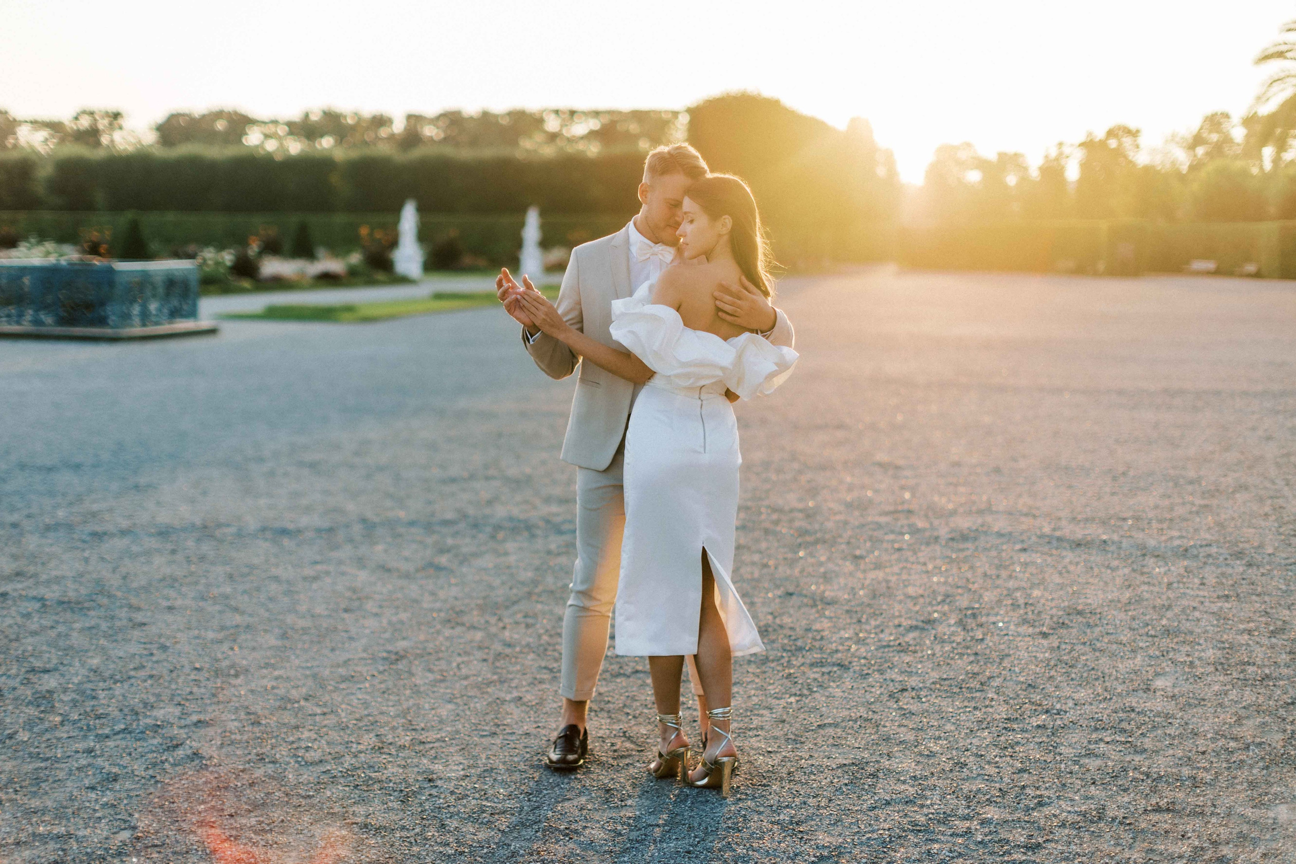 After Wedding Shoot at Sunset