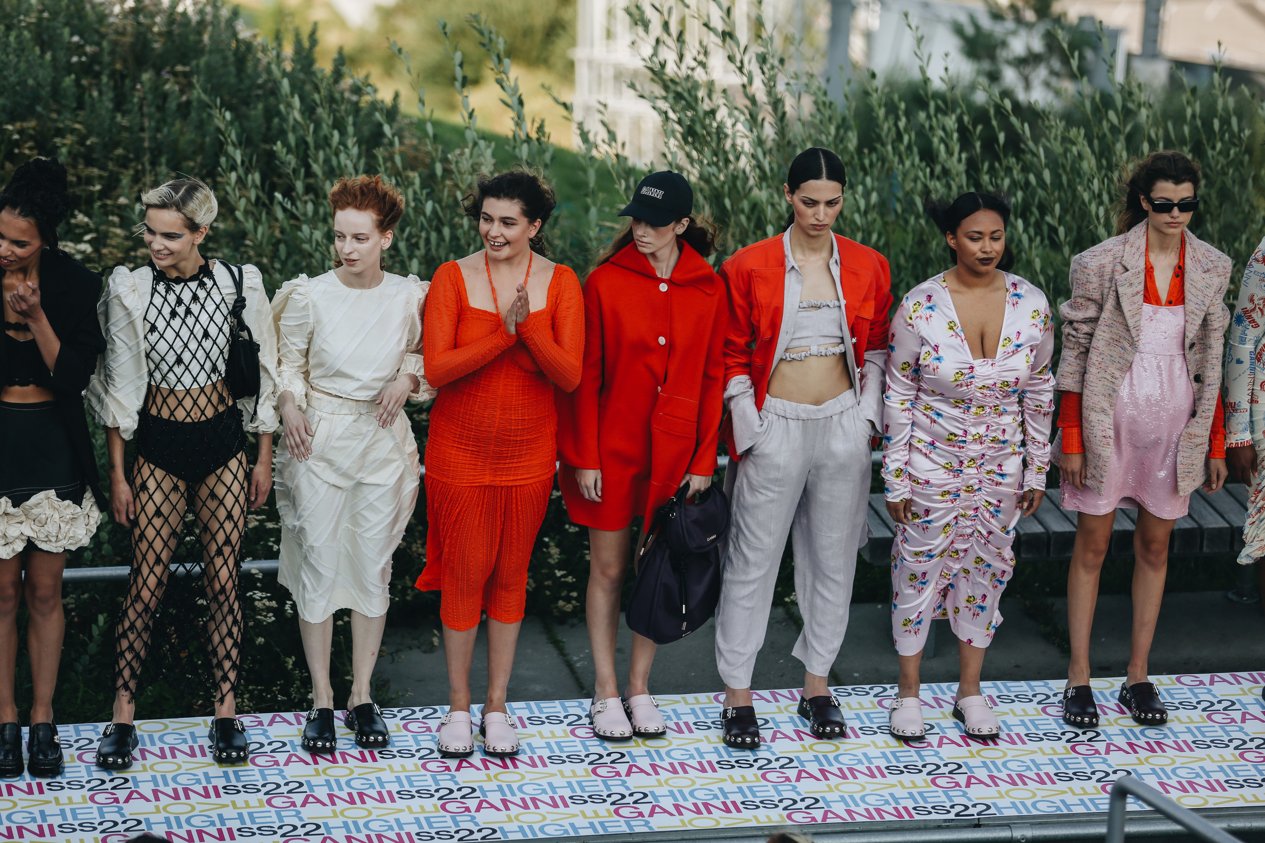 Ganni SS22 in Copenhagen. Anastasia Fedoseeva / The Street Pie — streetstyle photographer