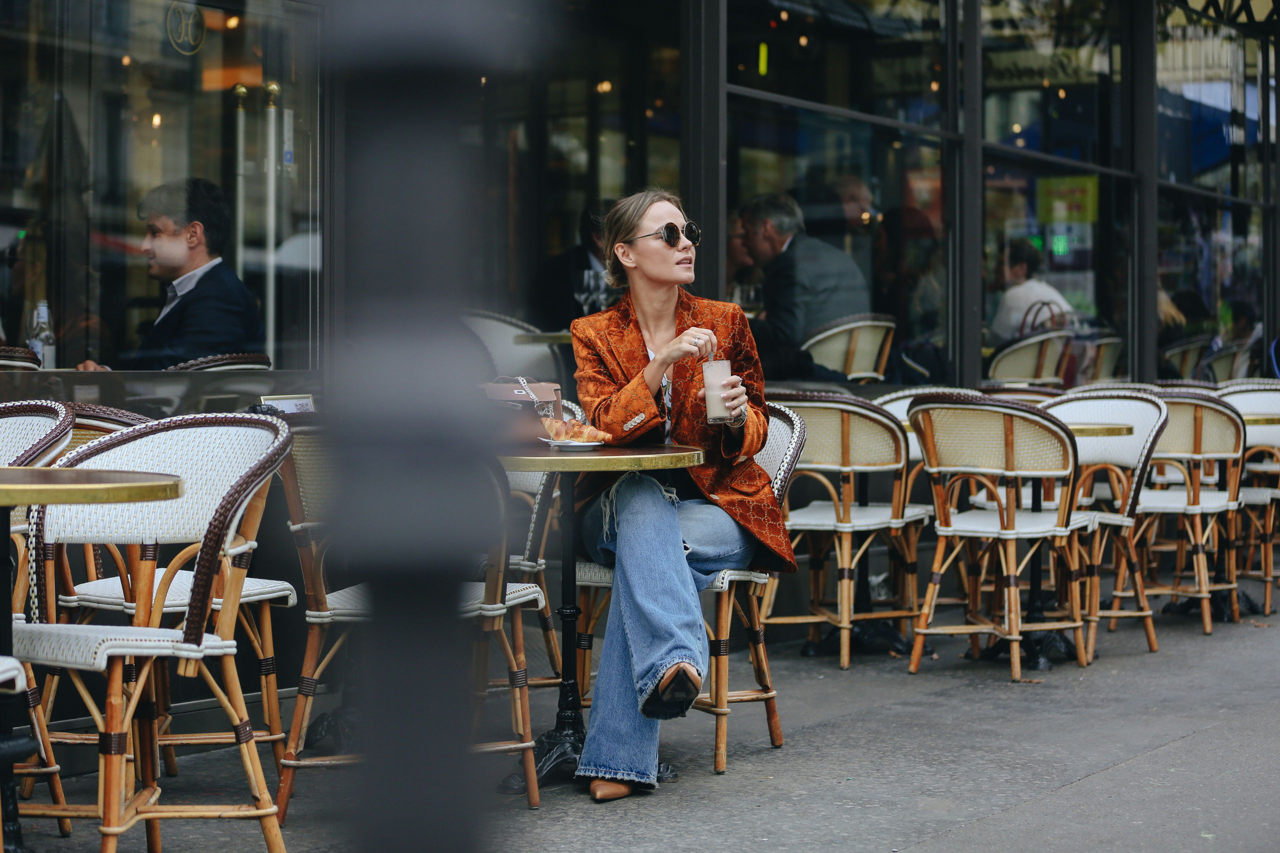 Katya Gousset in Paris. Anastasia Fedoseeva / The Street Pie — streetstyle photographer