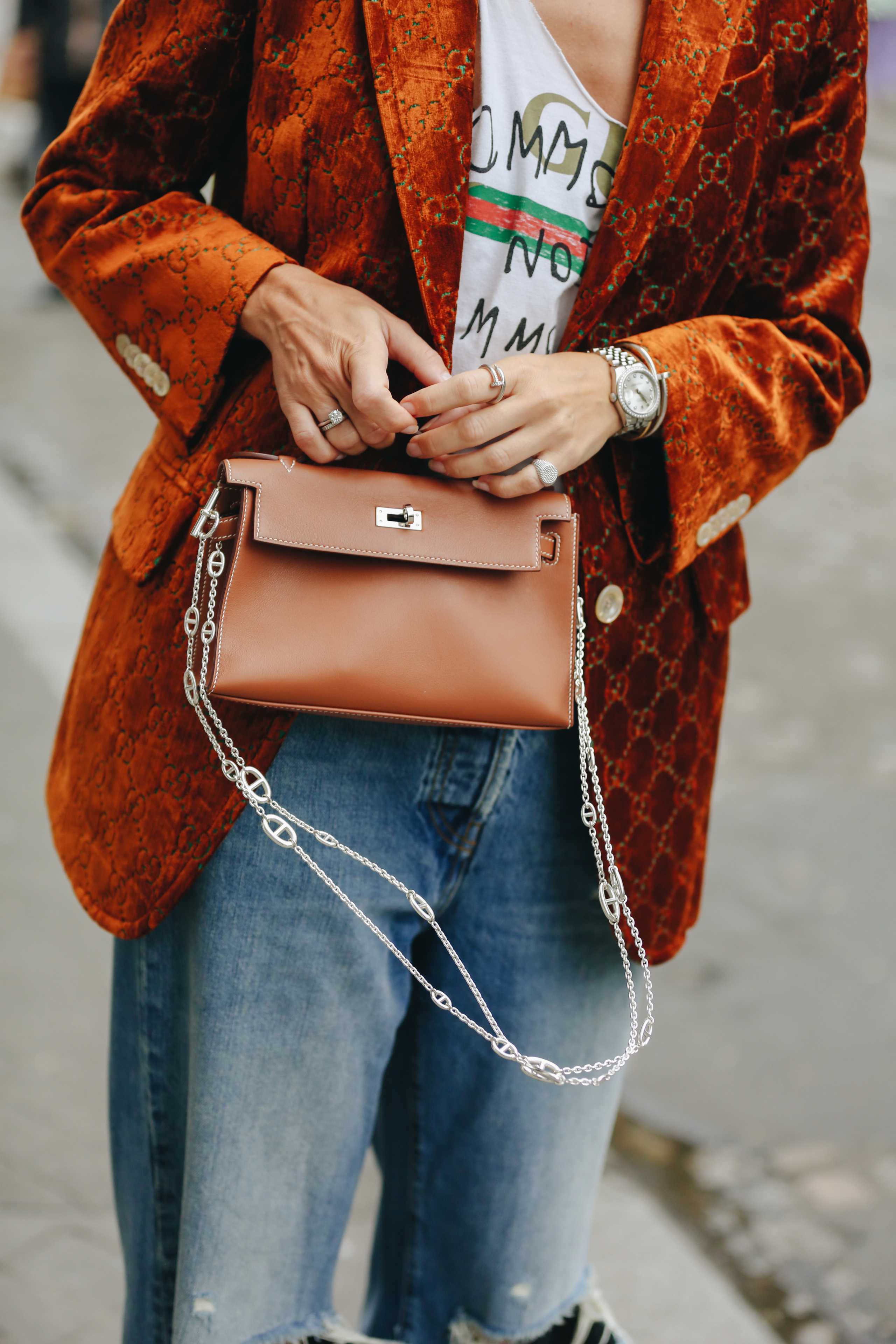 Katya Gousset in Paris. Anastasia Fedoseeva / The Street Pie — streetstyle photographer