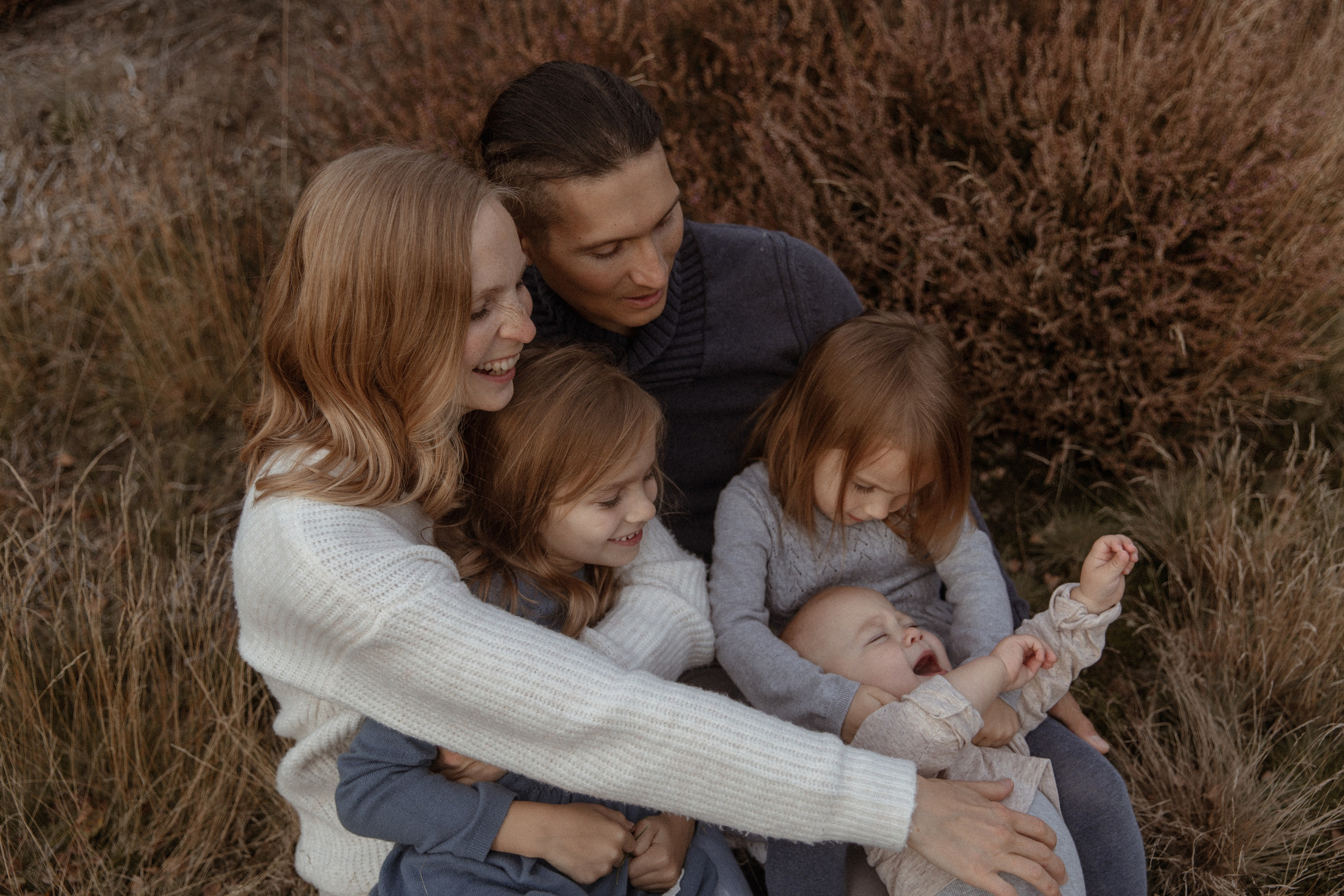 A family day captured. True self