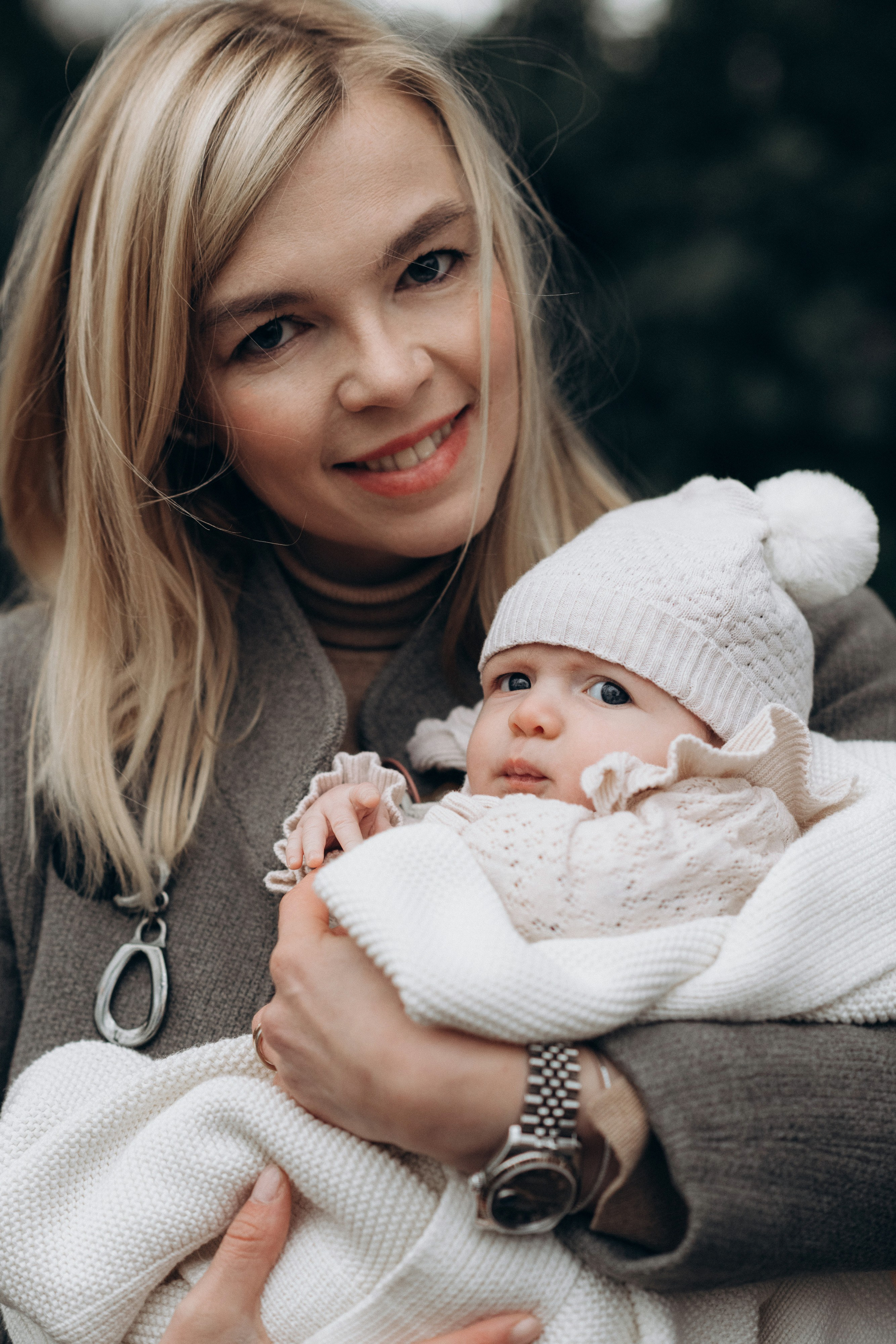 portrait of mother and baby ireland