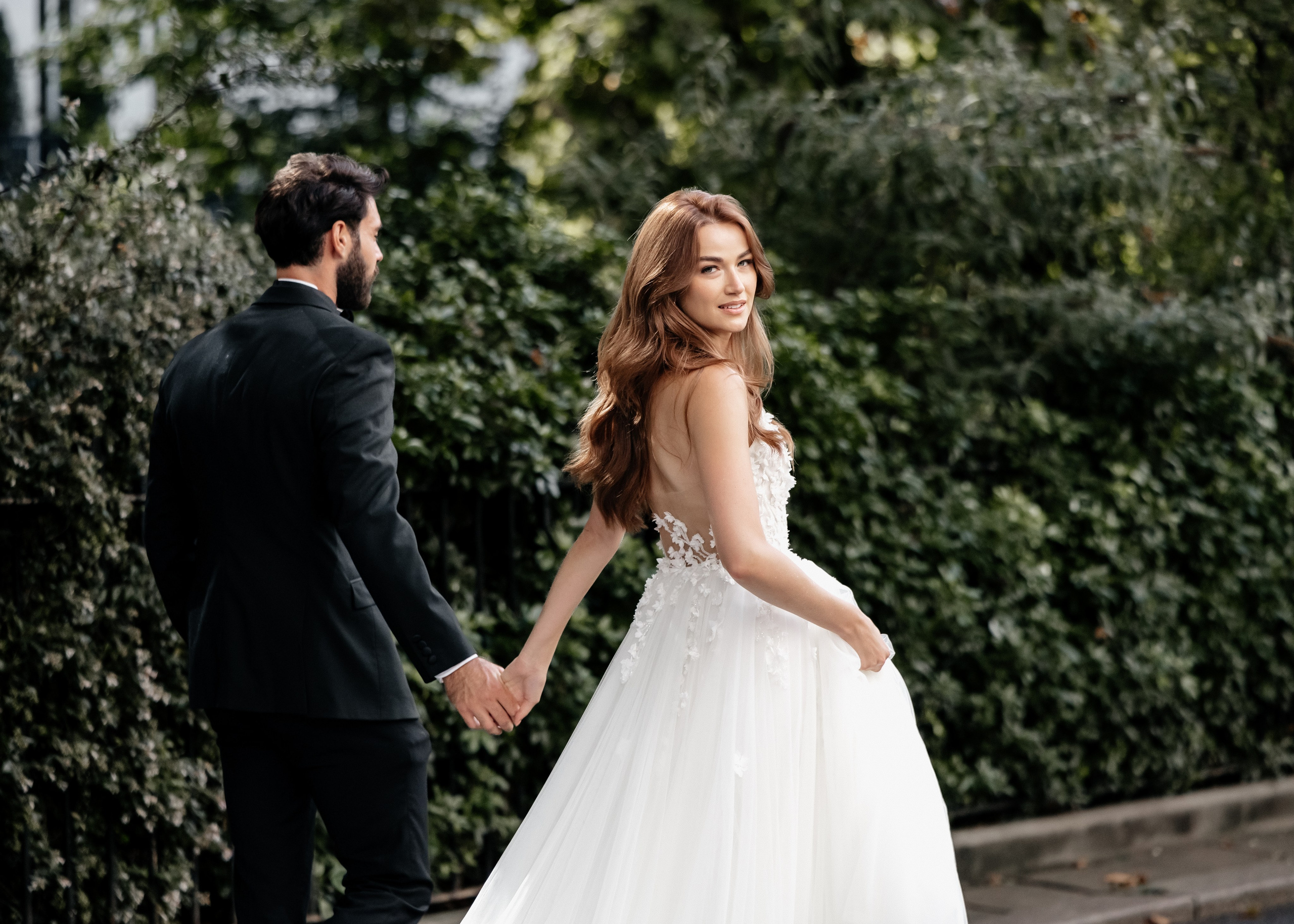 Elegant Wedding London Belgravia Elopement couple. Timeless Wedding & Event Photography — based London, working across Europe