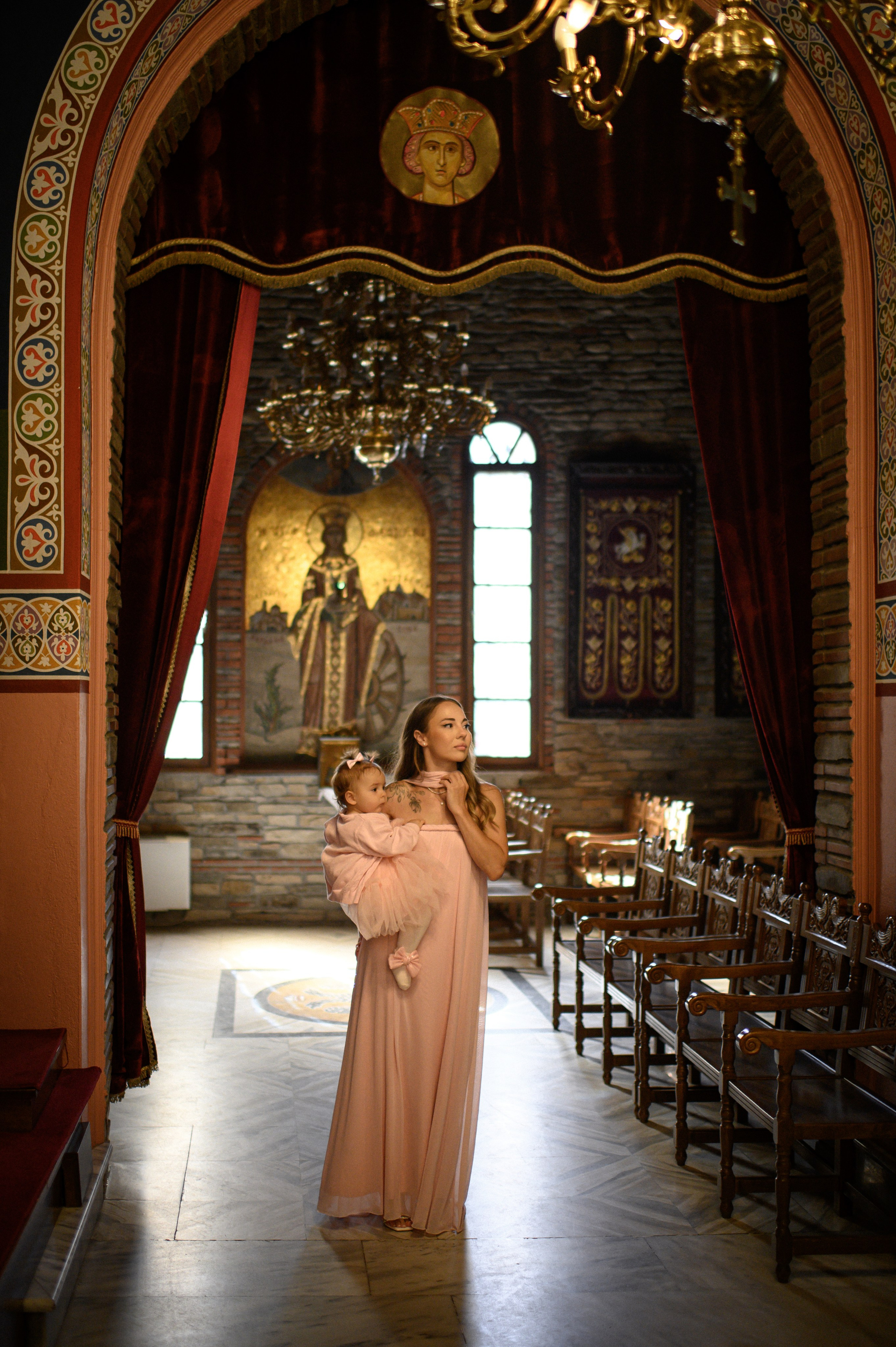 Baptism Aleksandra-Olivia. Семейная, детская, портретная и предметная фотосъемка в Салониках